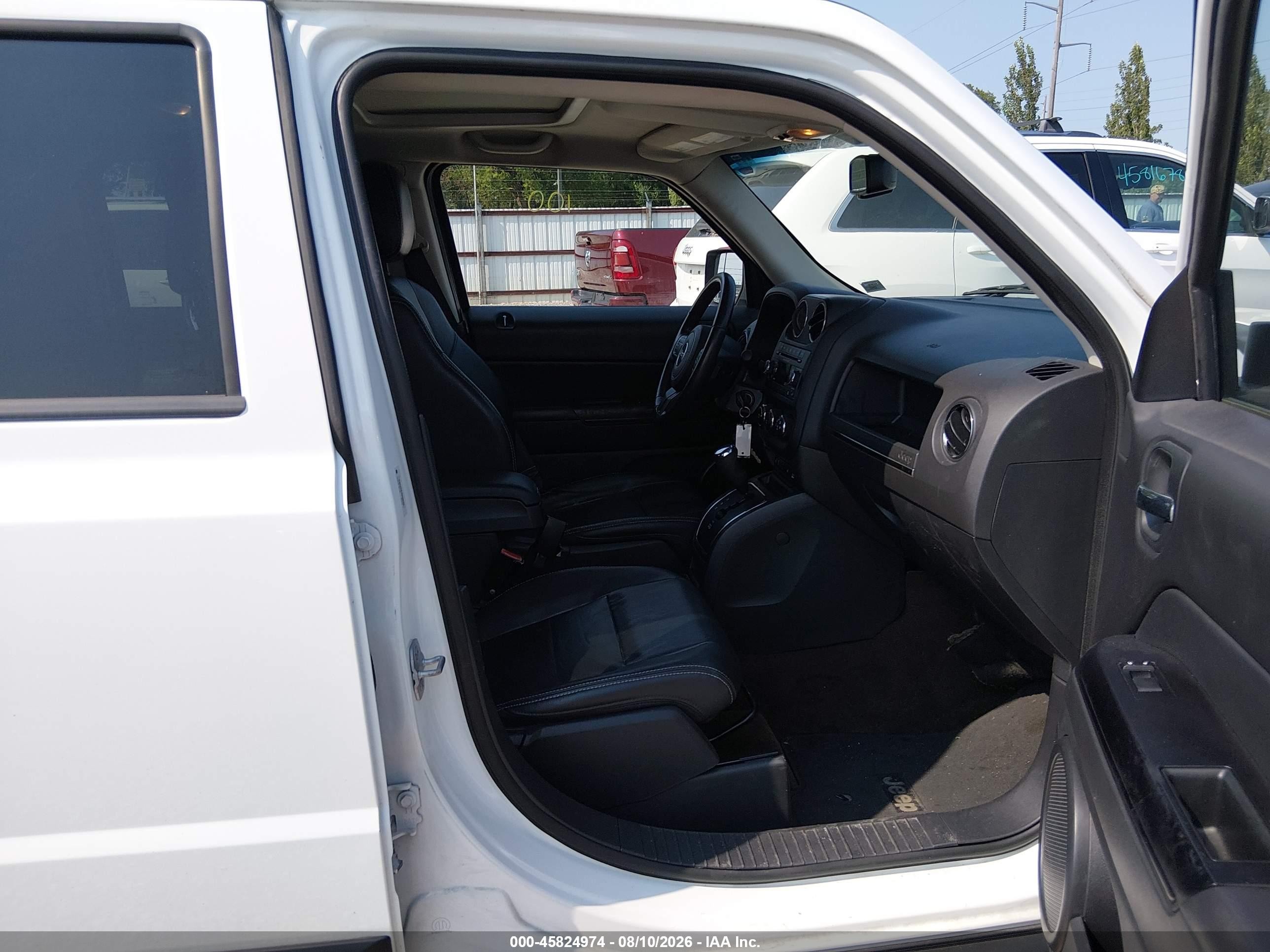 2014 Jeep Patriot High Altitude Белый vin: 1C4NJPFA1ED864566