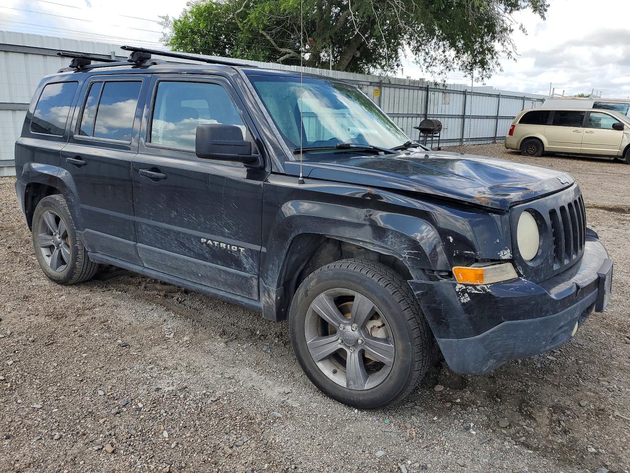 2015 Jeep Patriot Latitude Black vin: 1C4NJPFA1FD121827