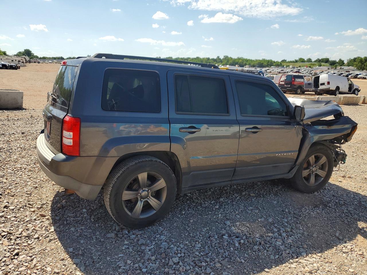 2015 Jeep Patriot Latitude Charcoal vin: 1C4NJPFA1FD314690