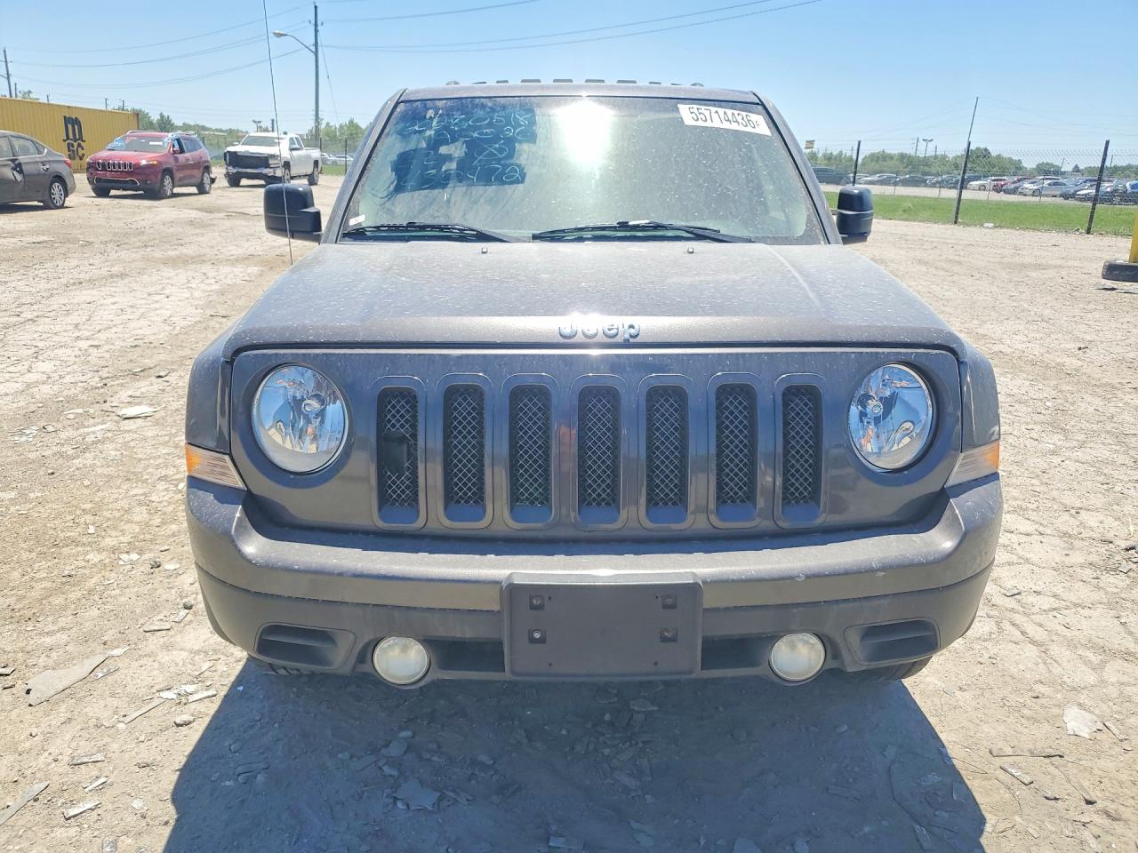 2015 Jeep Patriot Latitude Gray vin: 1C4NJPFA1FD430472