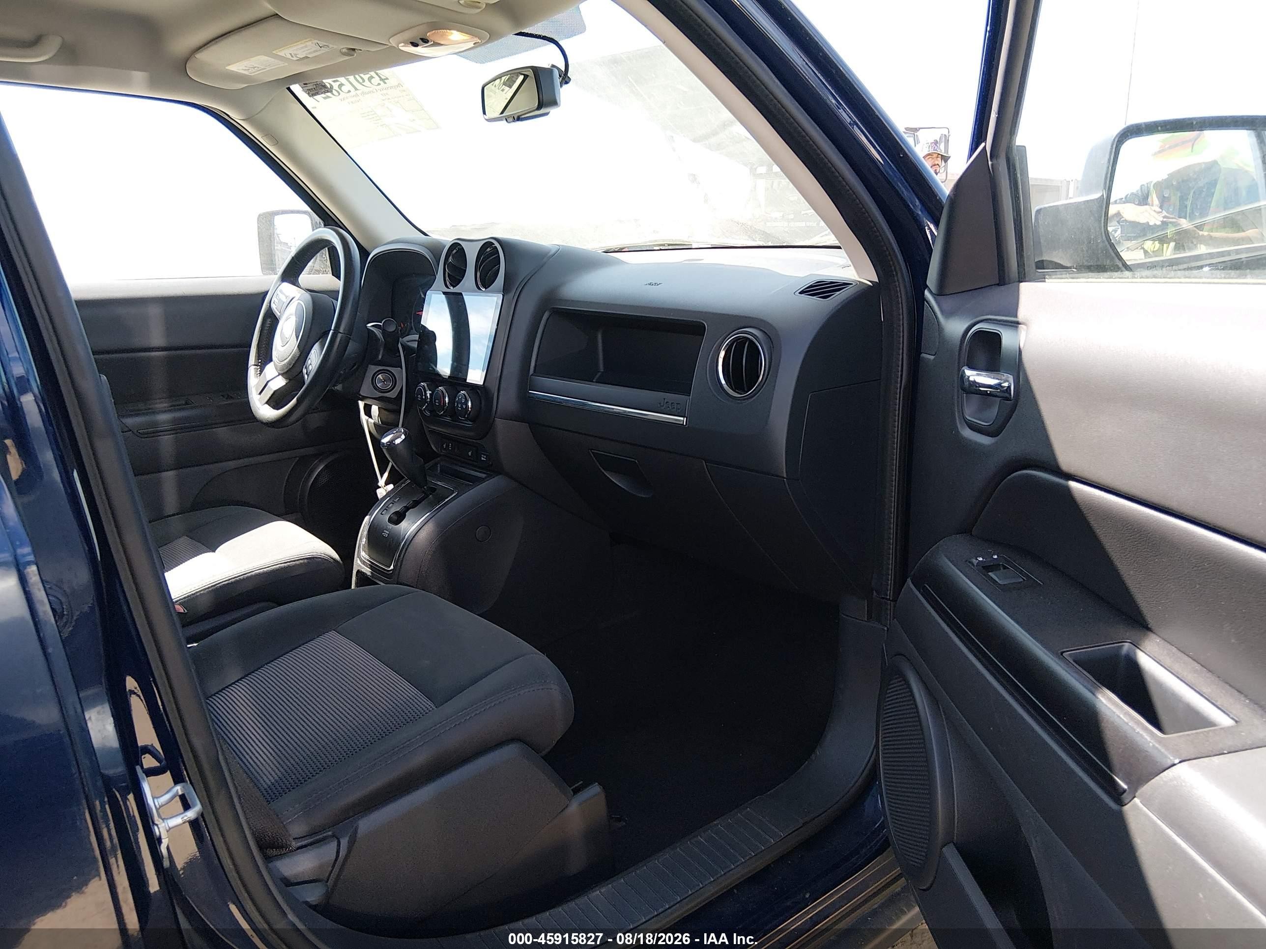 2012 Jeep Patriot Latitude Blue vin: 1C4NJPFA2CD647489