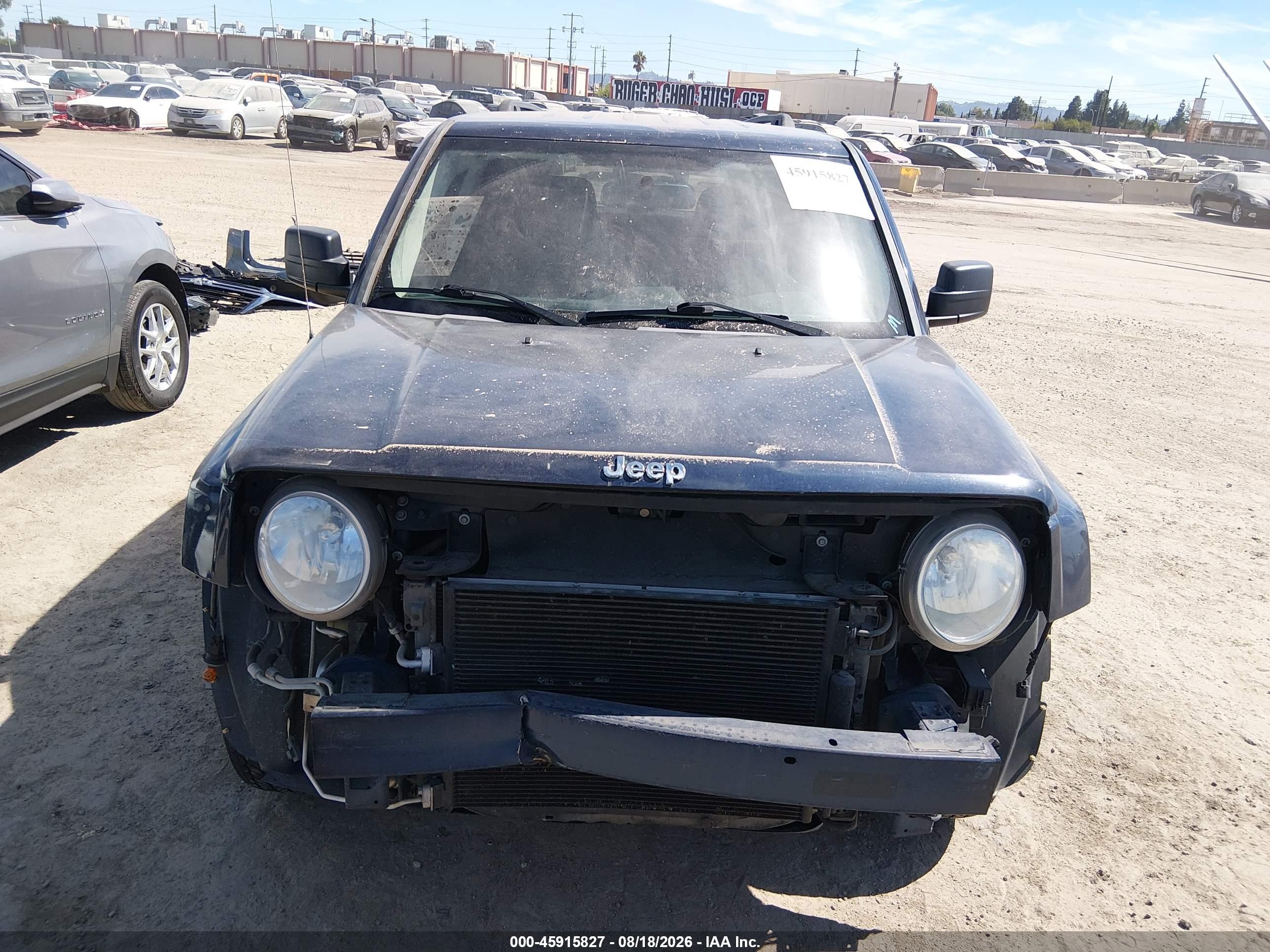 2012 Jeep Patriot Latitude Blue vin: 1C4NJPFA2CD647489