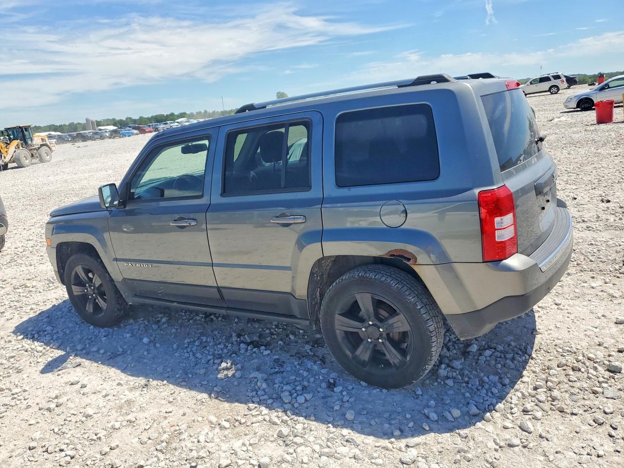 2012 Jeep Patriot Latitude Серый vin: 1C4NJPFA2CD690262