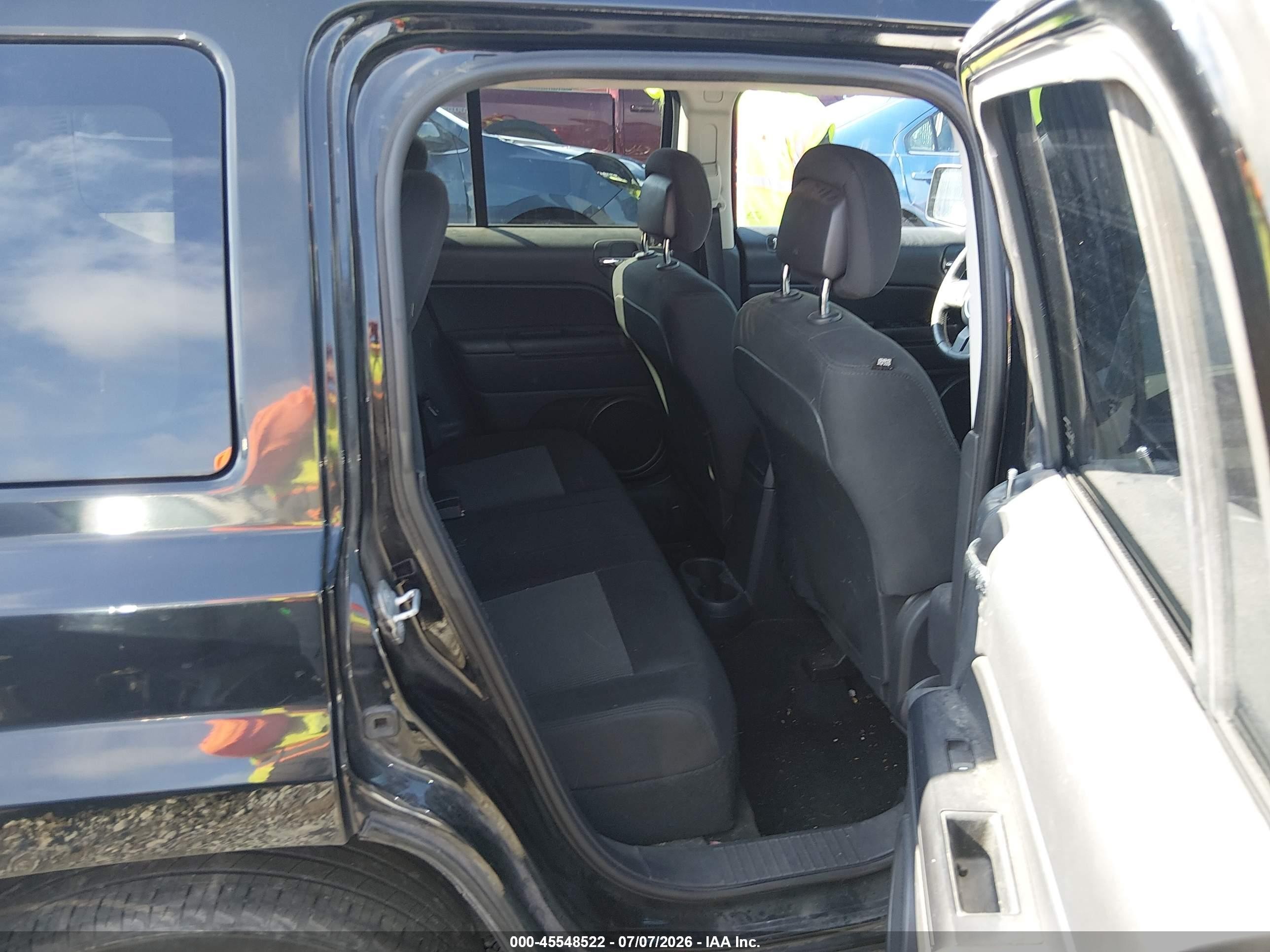2014 Jeep Patriot Latitude Black vin: 1C4NJPFA2ED648404
