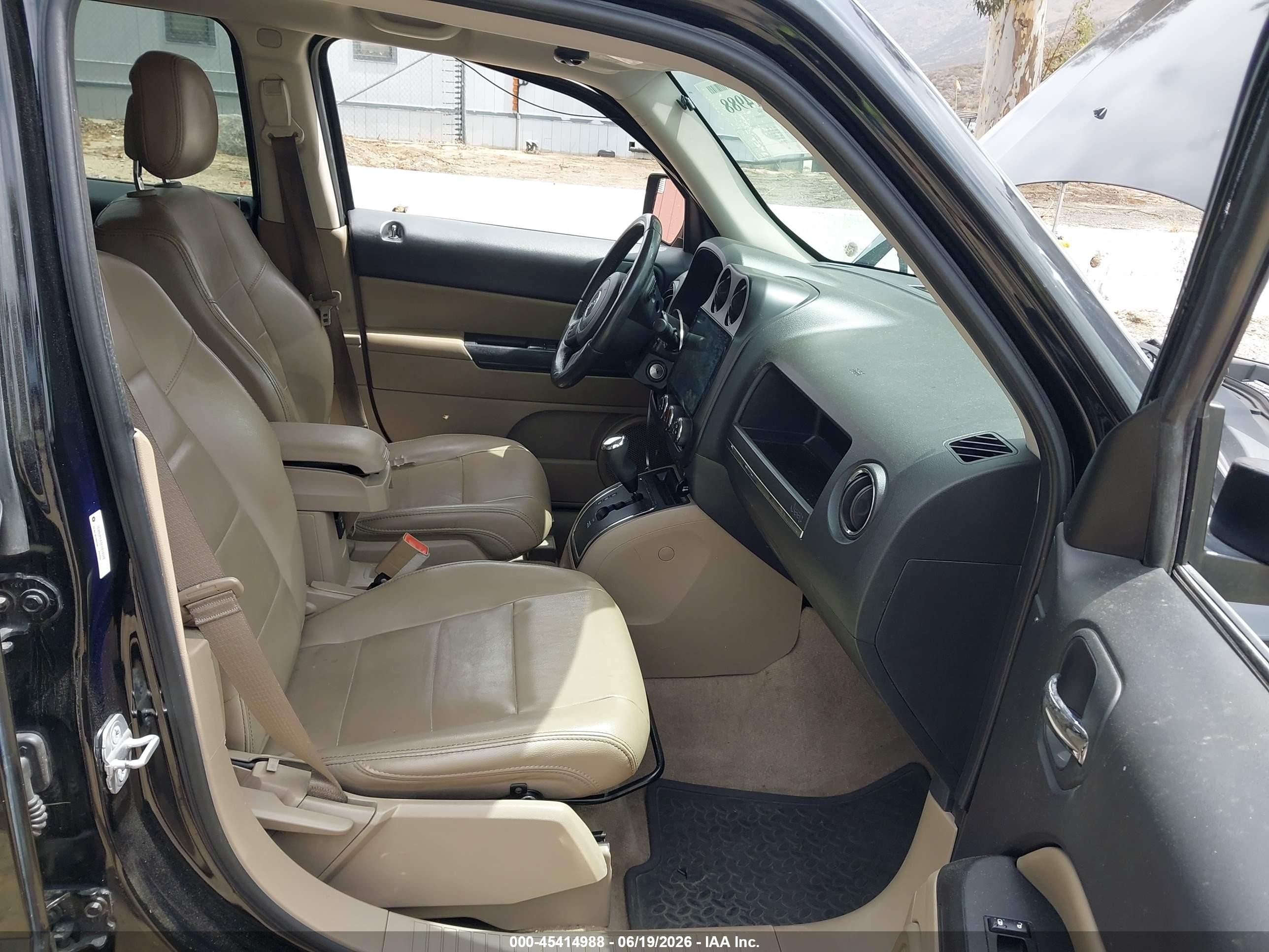 2014 Jeep Patriot High Altitude Black vin: 1C4NJPFA2ED814128