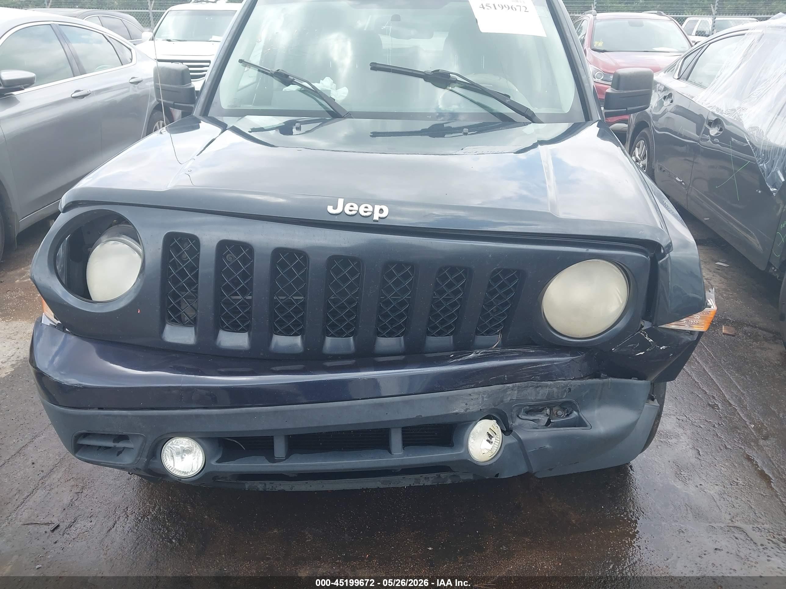 2014 Jeep Patriot High Altitude Blue vin: 1C4NJPFA2ED850322