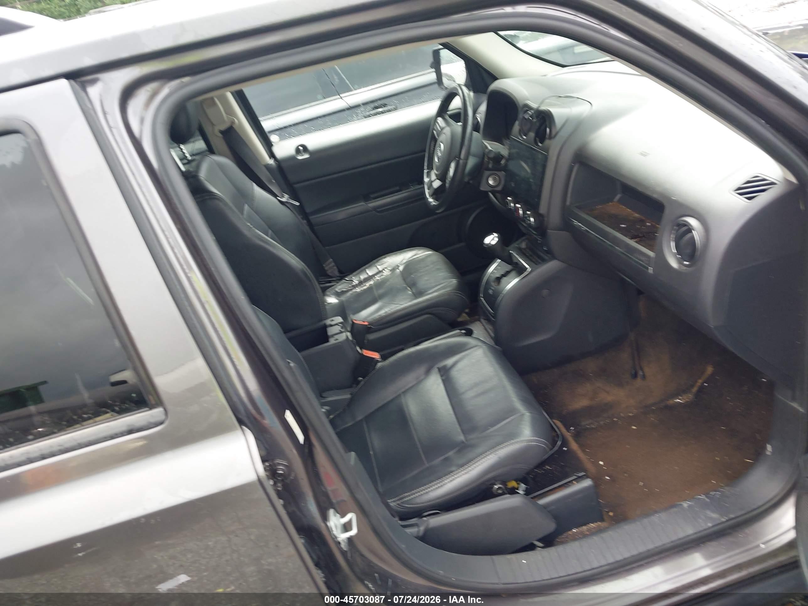 2014 Jeep Patriot High Altitude Серый vin: 1C4NJPFA2ED887645