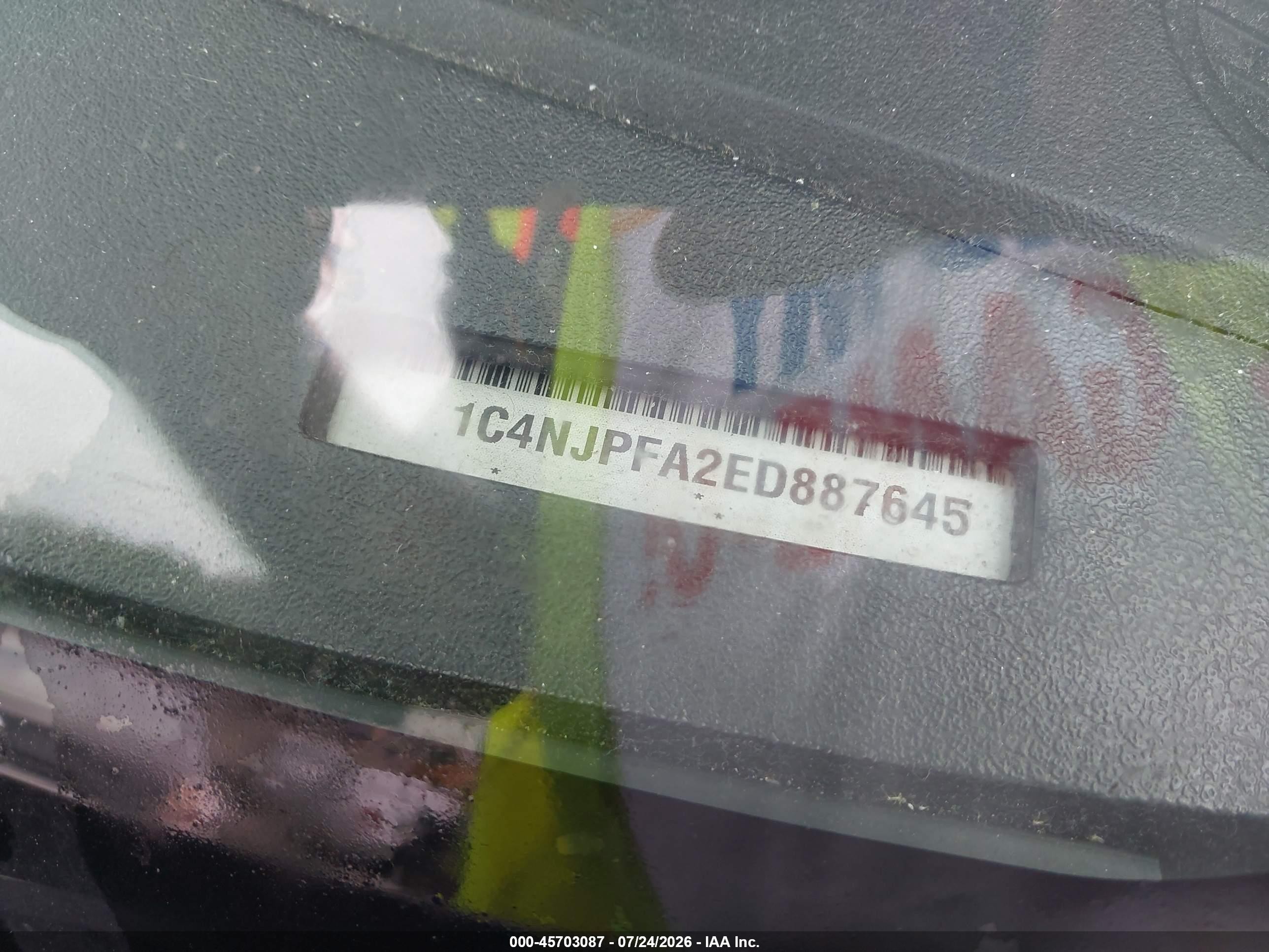 2014 Jeep Patriot High Altitude Серый vin: 1C4NJPFA2ED887645