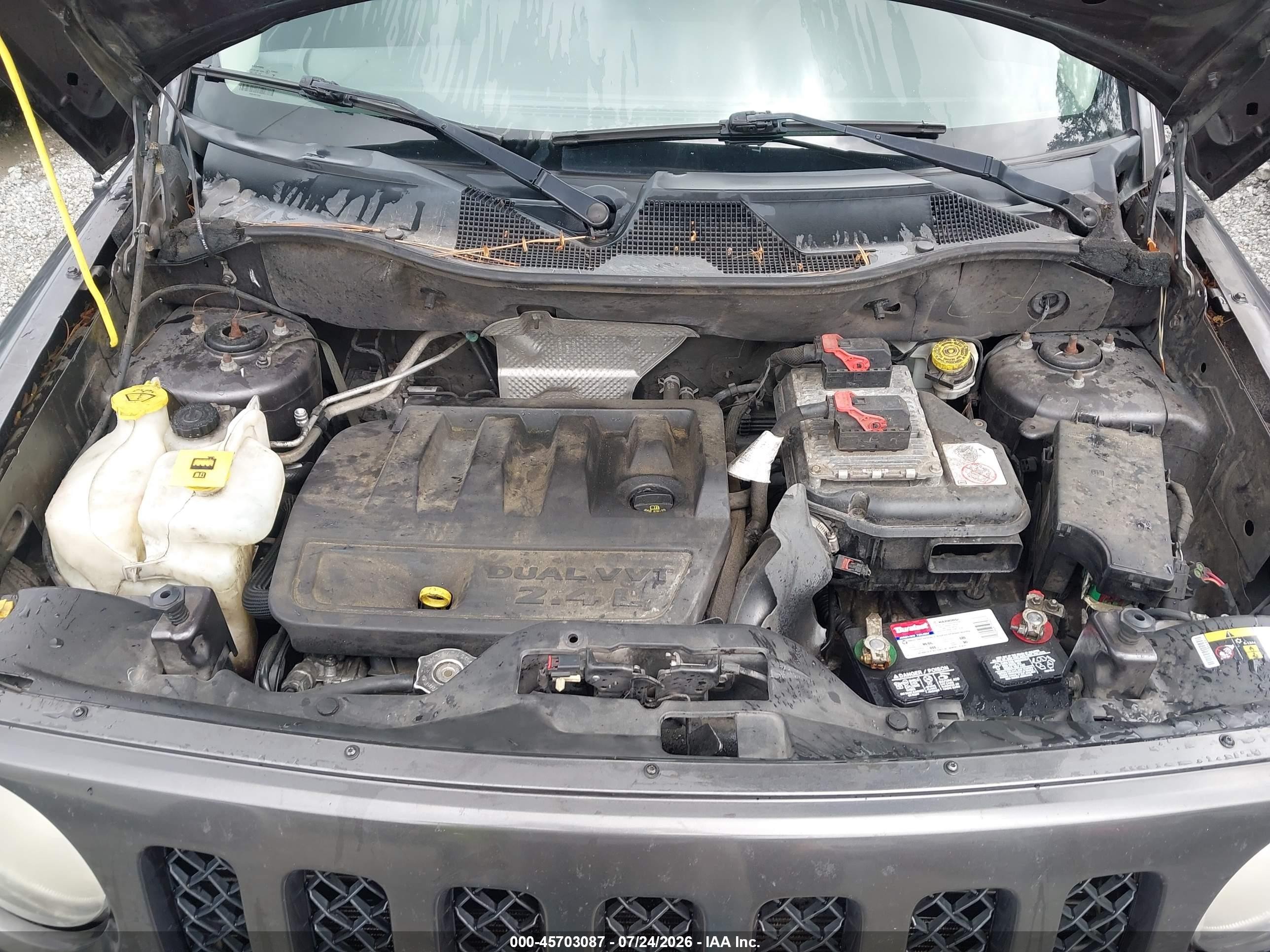 2014 Jeep Patriot High Altitude Серый vin: 1C4NJPFA2ED887645