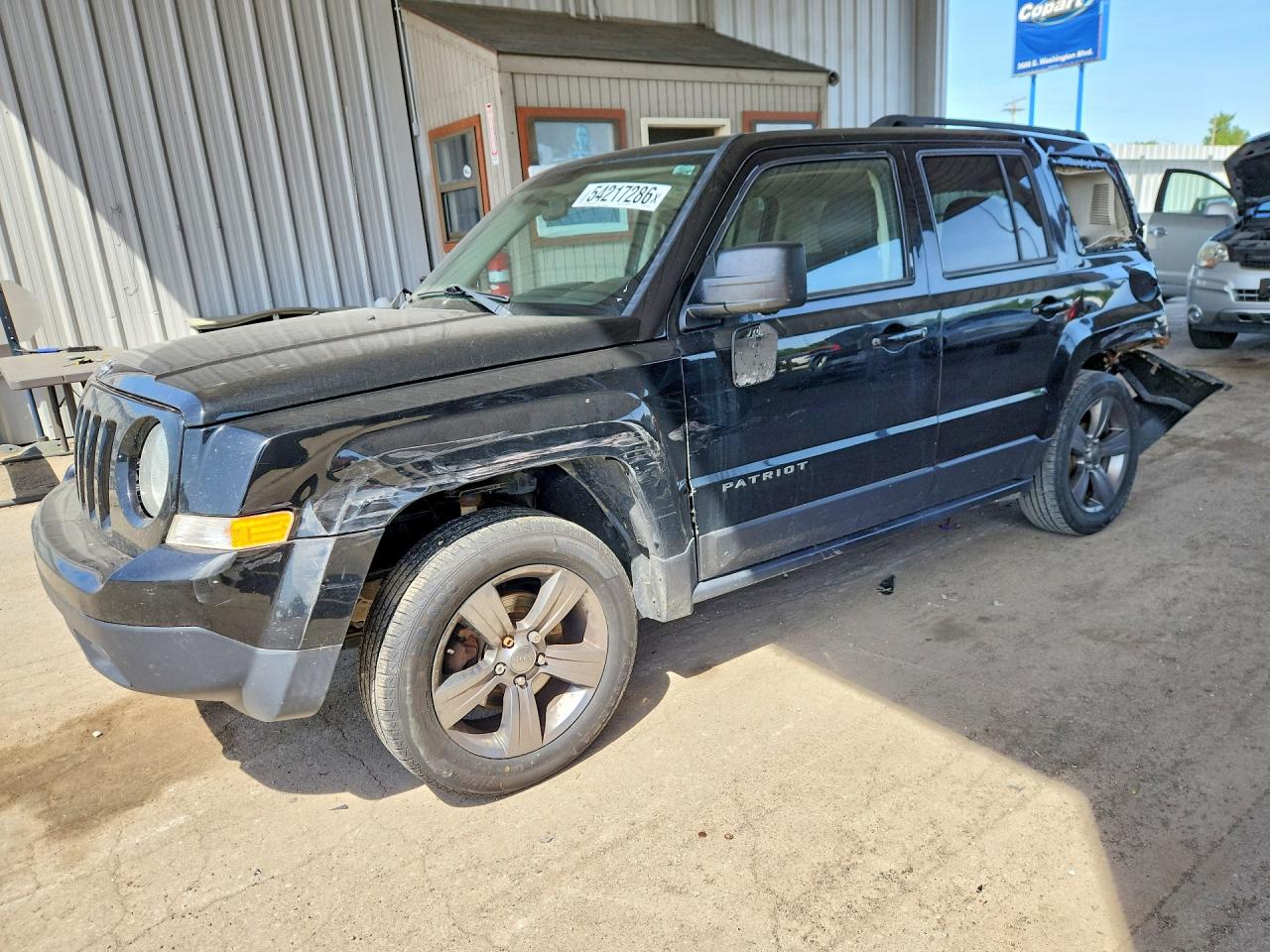 2015 Jeep Patriot Latitude Black vin: 1C4NJPFA2FD179302