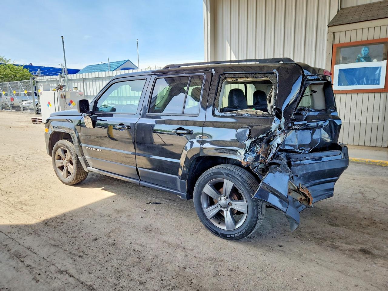 2015 Jeep Patriot Latitude Black vin: 1C4NJPFA2FD179302