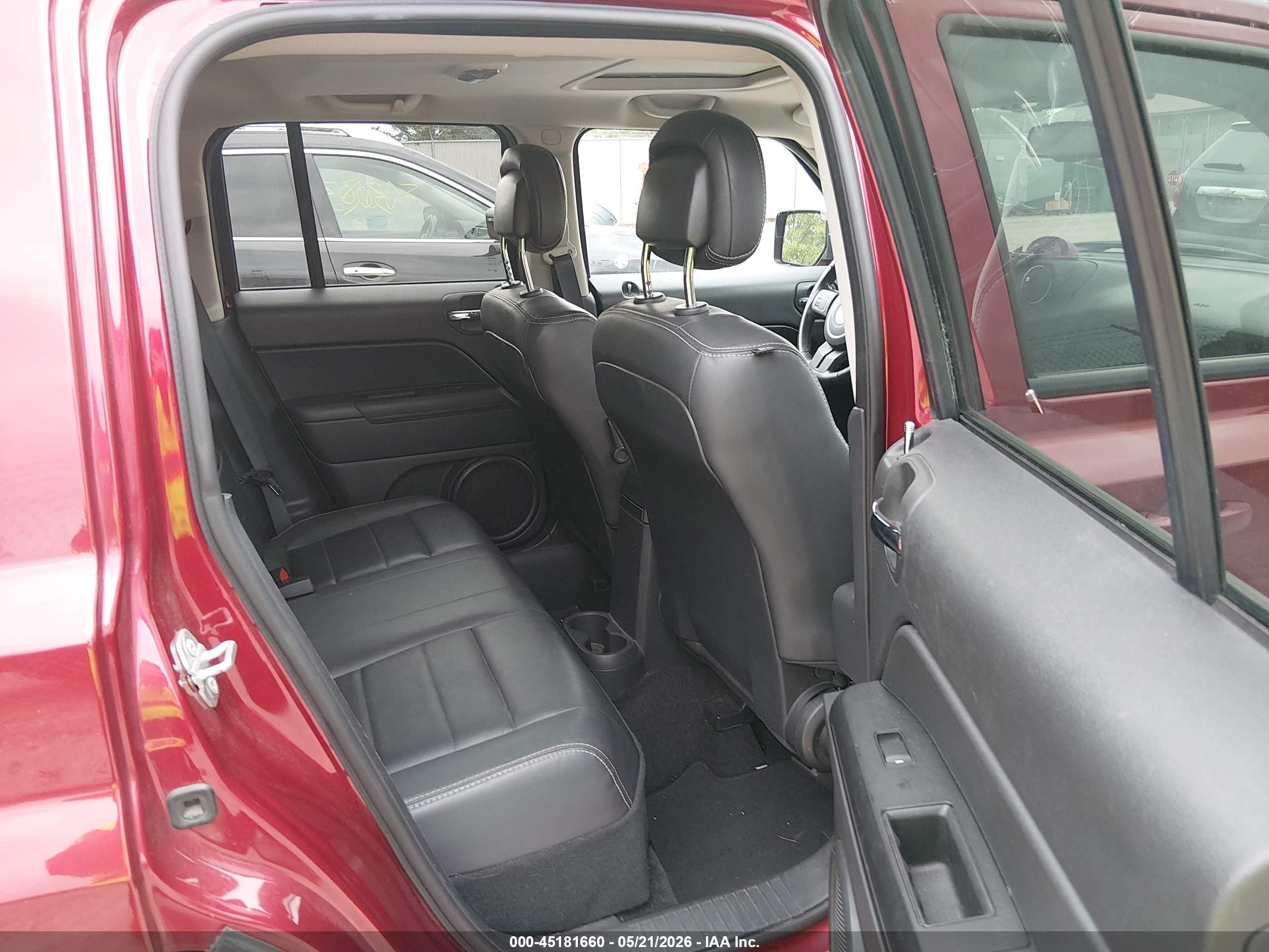 2015 Jeep Patriot High Altitude Edition Red vin: 1C4NJPFA2FD220690