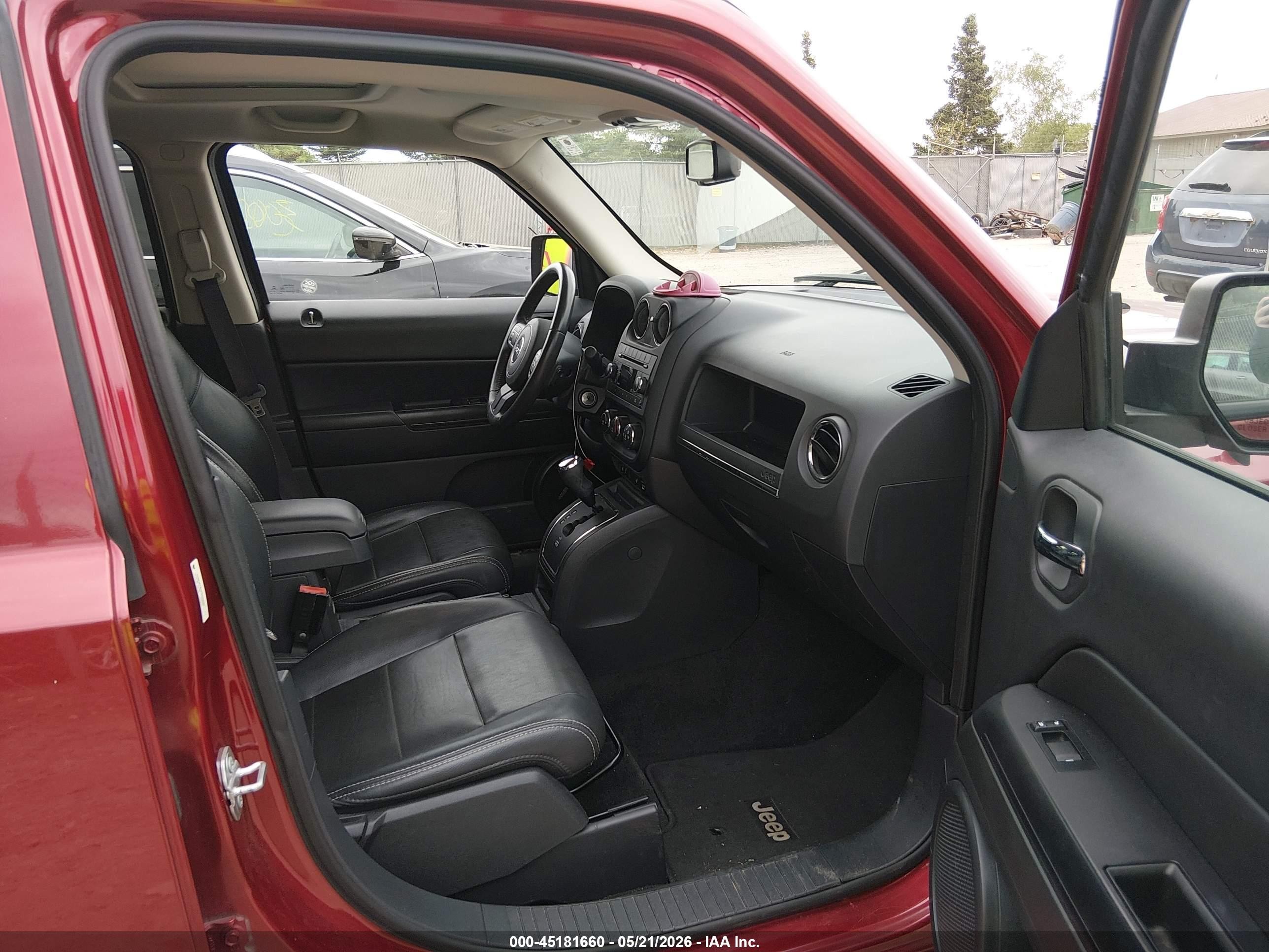 2015 Jeep Patriot High Altitude Edition Red vin: 1C4NJPFA2FD220690