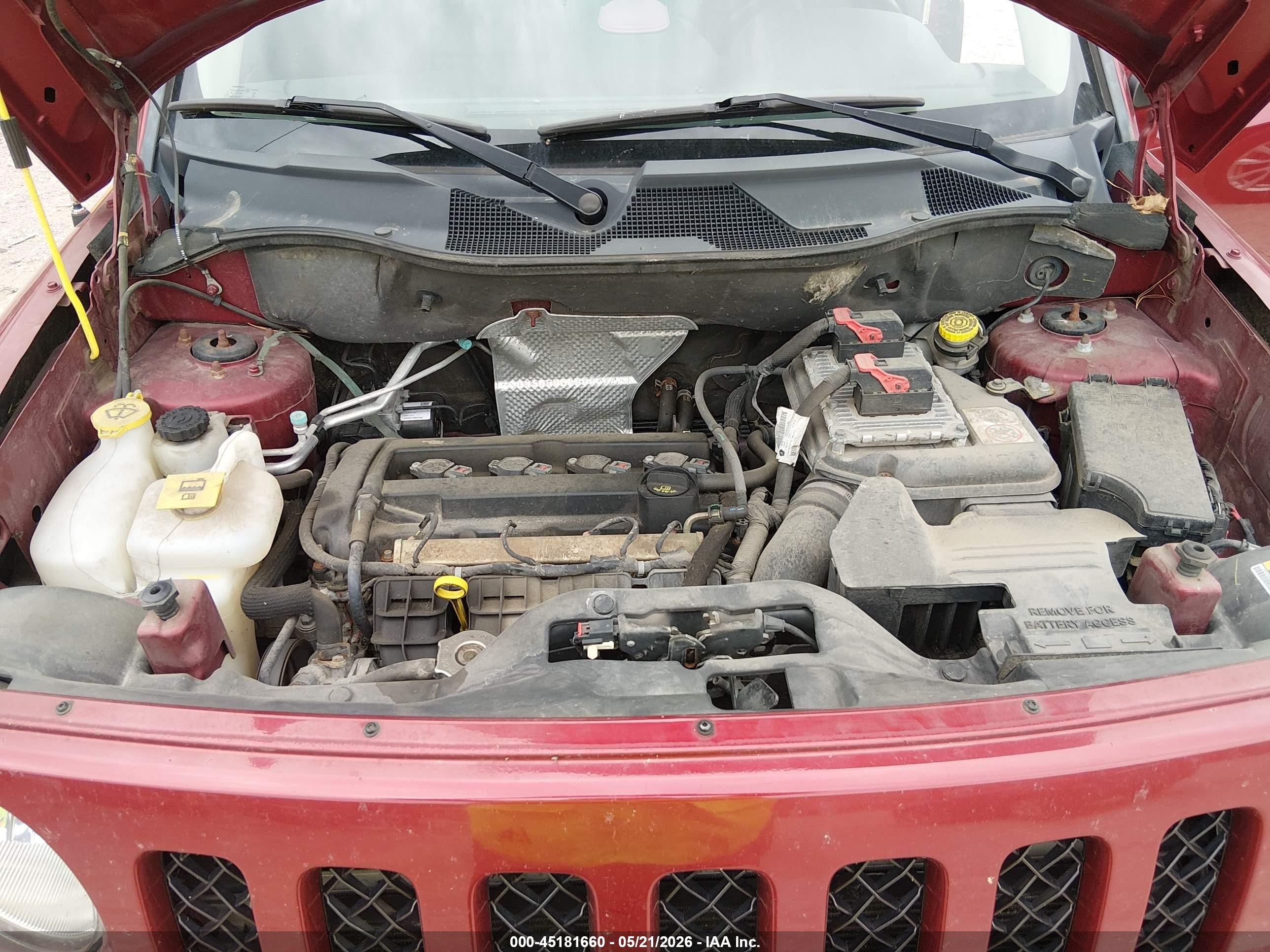 2015 Jeep Patriot High Altitude Edition Red vin: 1C4NJPFA2FD220690
