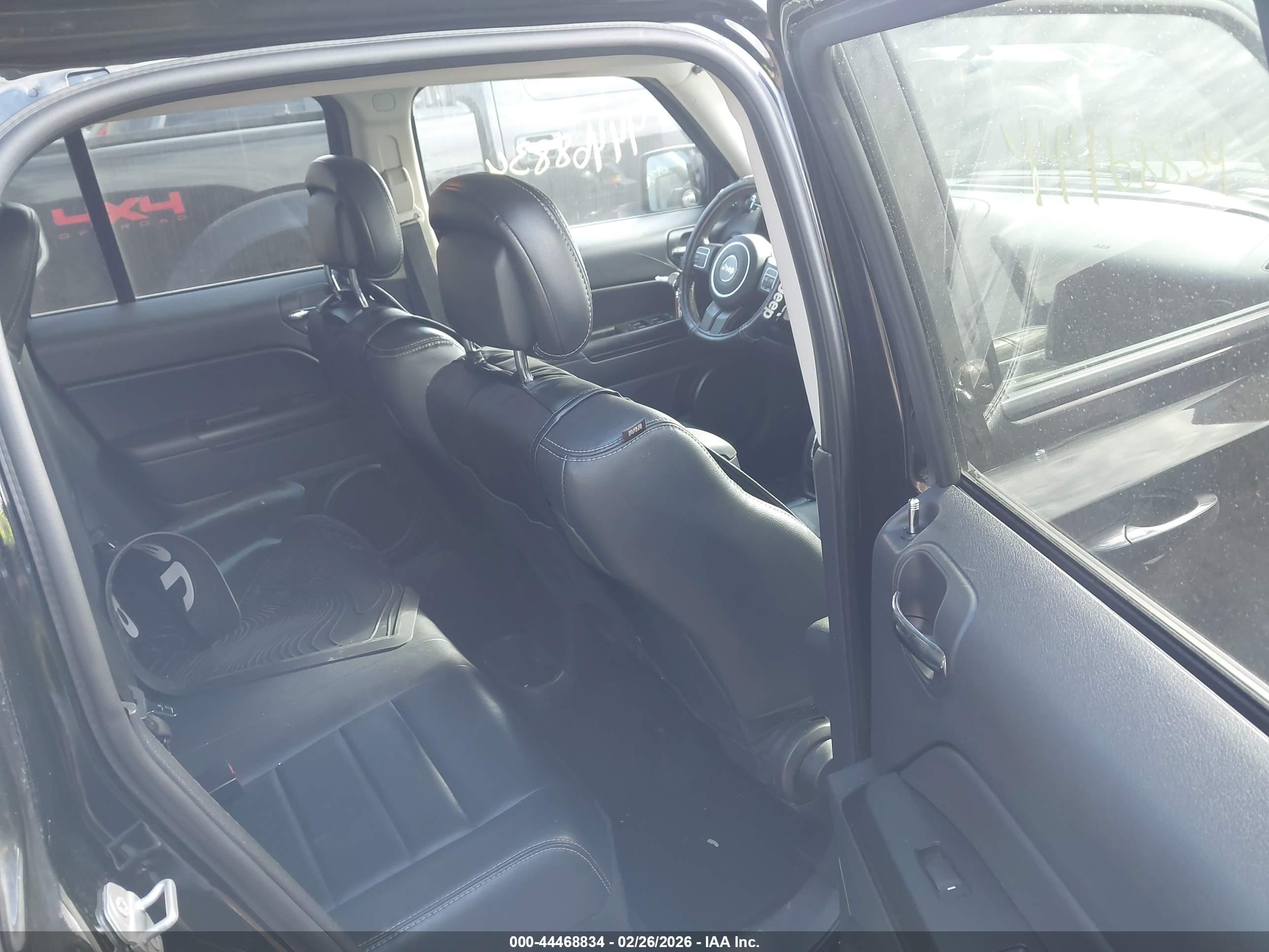 2015 Jeep Patriot High Altitude Edition Black vin: 1C4NJPFA2FD264754