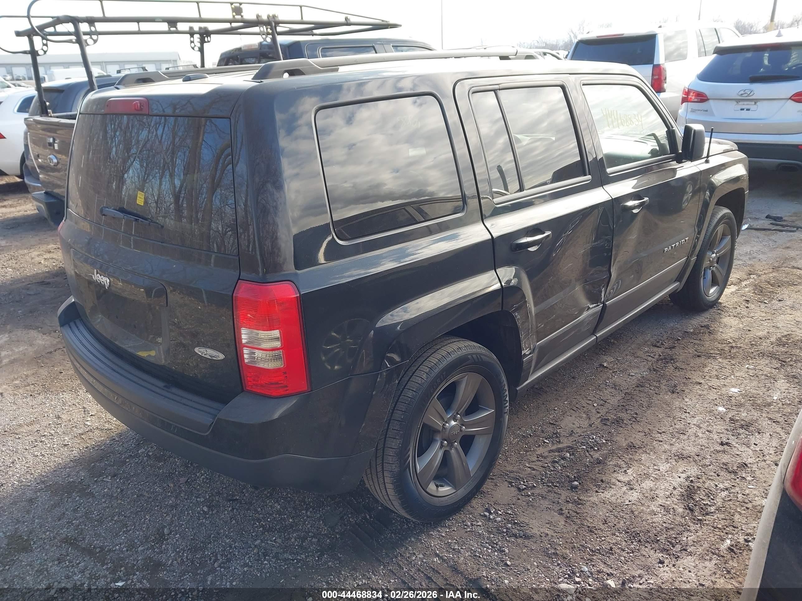 2015 Jeep Patriot High Altitude Edition Black vin: 1C4NJPFA2FD264754