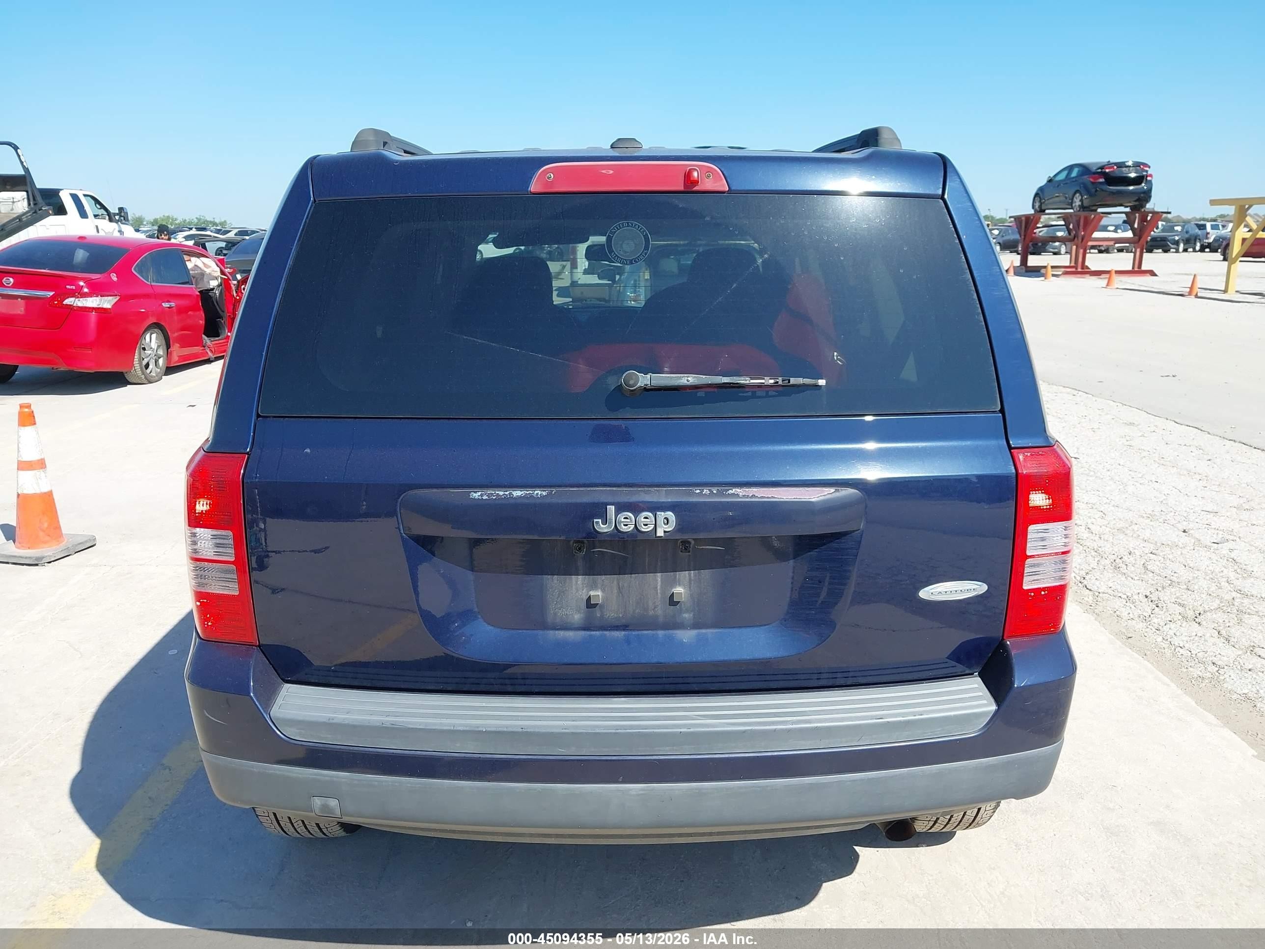 2014 Jeep Patriot Latitude Dark Blue vin: 1C4NJPFA3ED645141