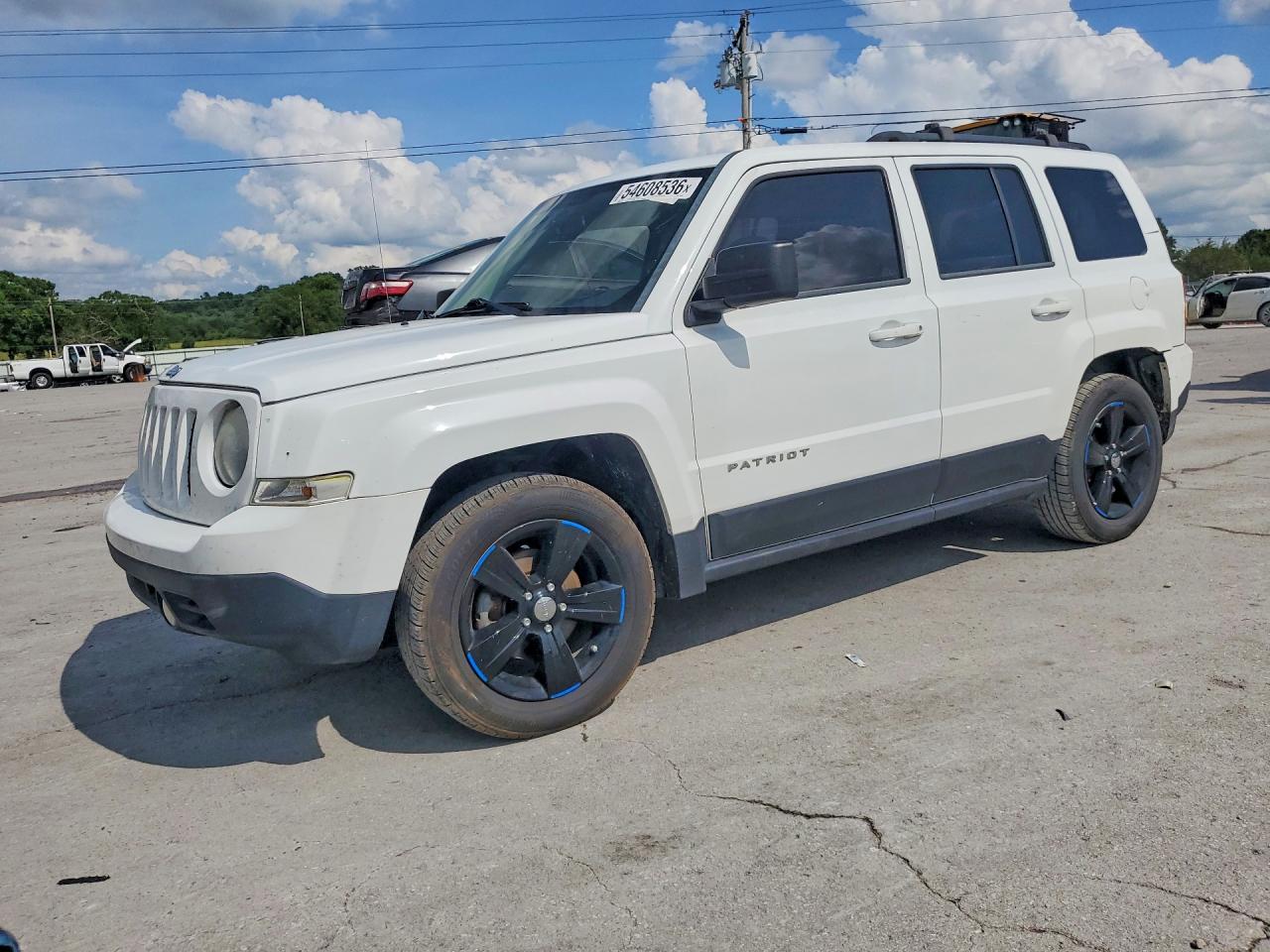 2014 Jeep Patriot Latitude White vin: 1C4NJPFA3ED679936
