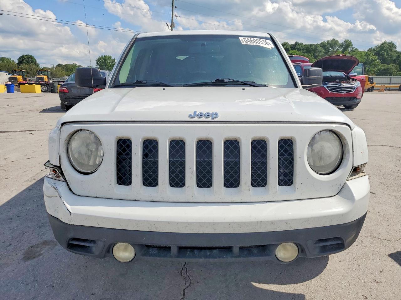 2014 Jeep Patriot Latitude White vin: 1C4NJPFA3ED679936