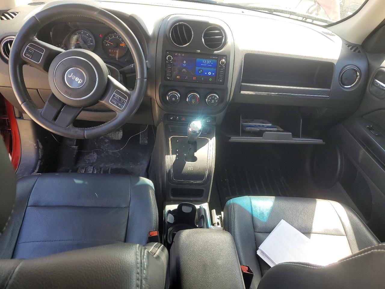 2015 Jeep Patriot Latitude Красный vin: 1C4NJPFA3FD220892