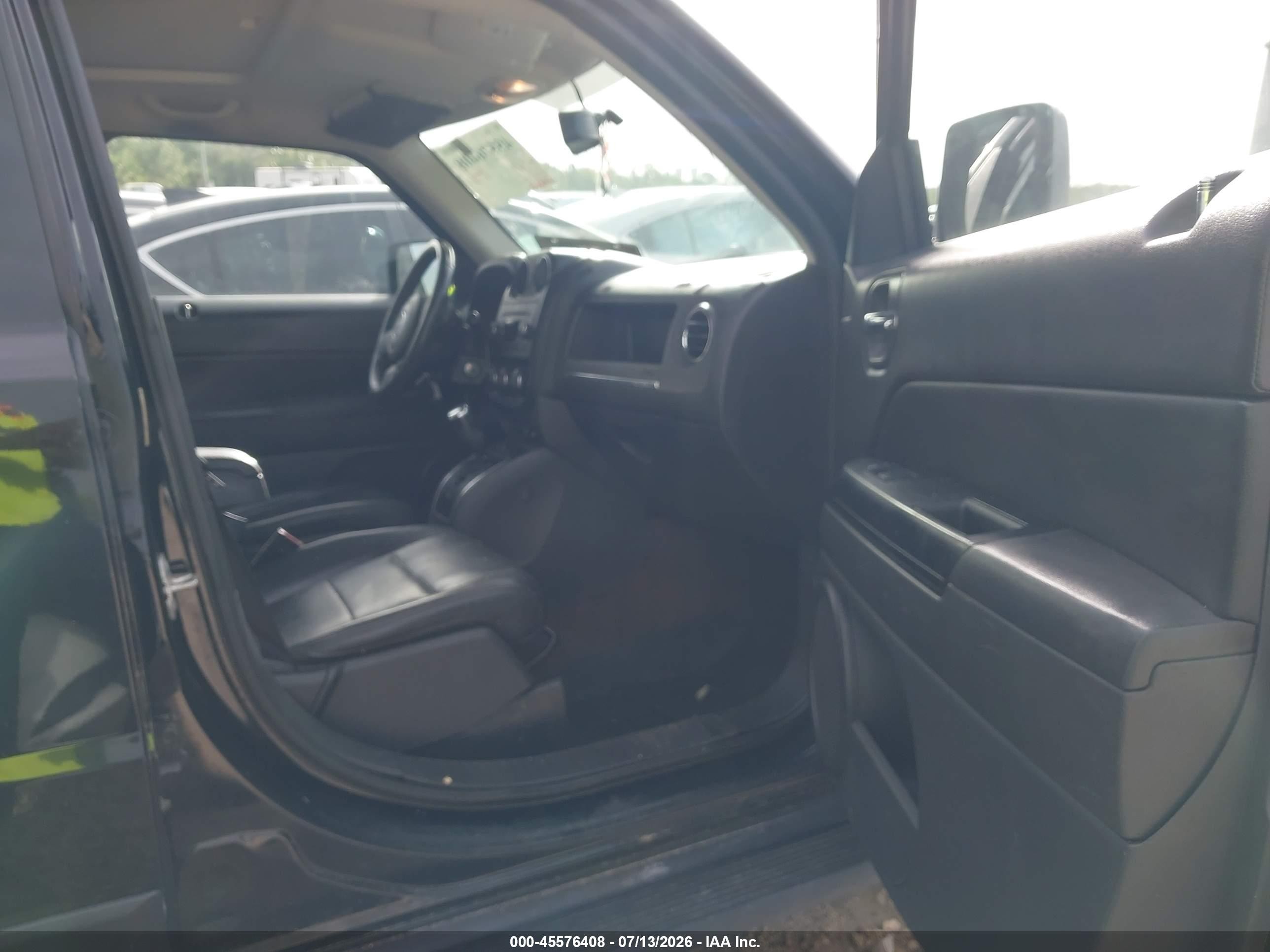 2015 Jeep Patriot High Altitude Edition Черный vin: 1C4NJPFA3FD282163