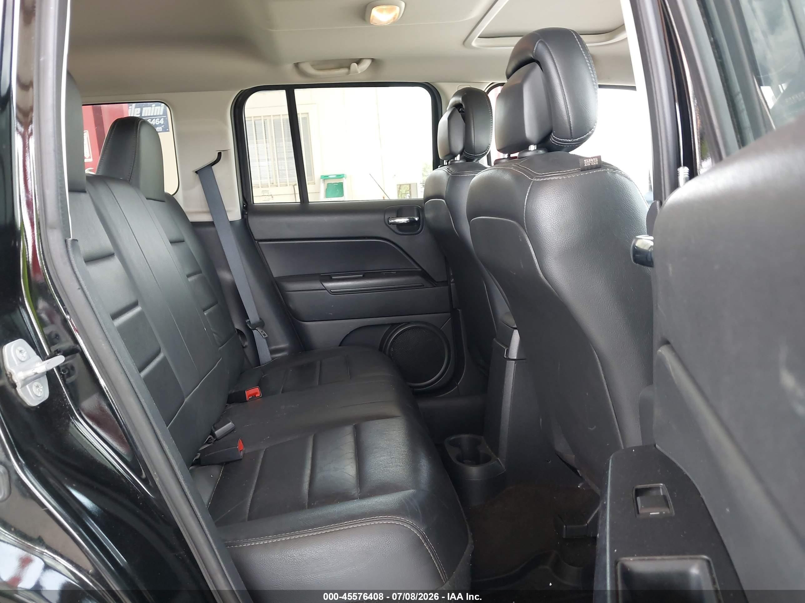 2015 Jeep Patriot High Altitude Edition Черный vin: 1C4NJPFA3FD282163