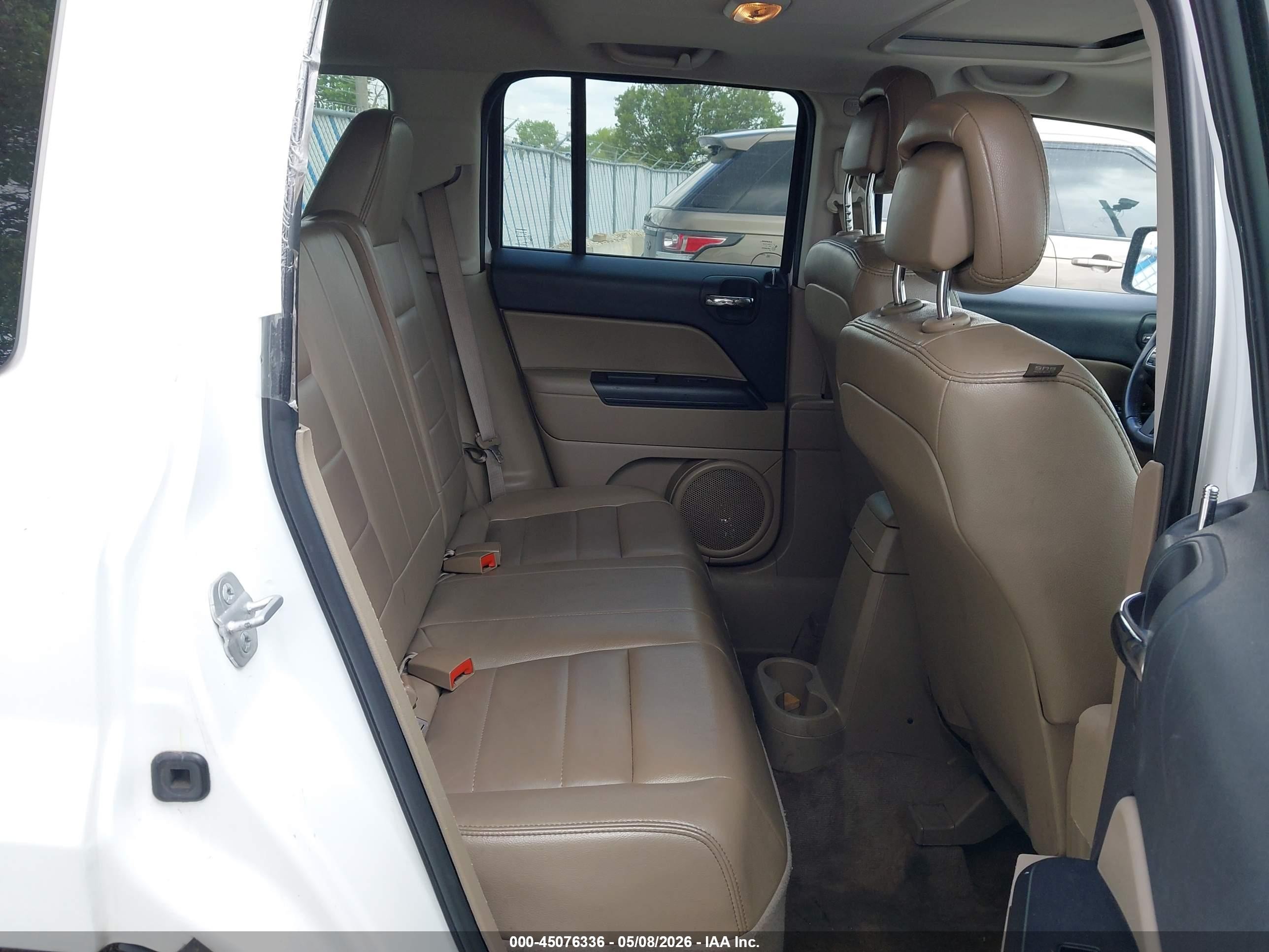 2014 Jeep Patriot High Altitude White vin: 1C4NJPFA4ED666824