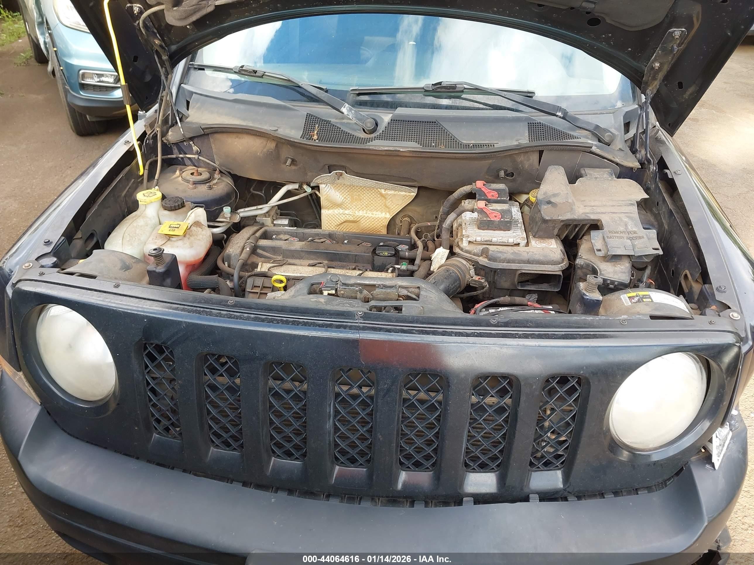 2014 Jeep Patriot High Altitude Синий vin: 1C4NJPFA4ED752764