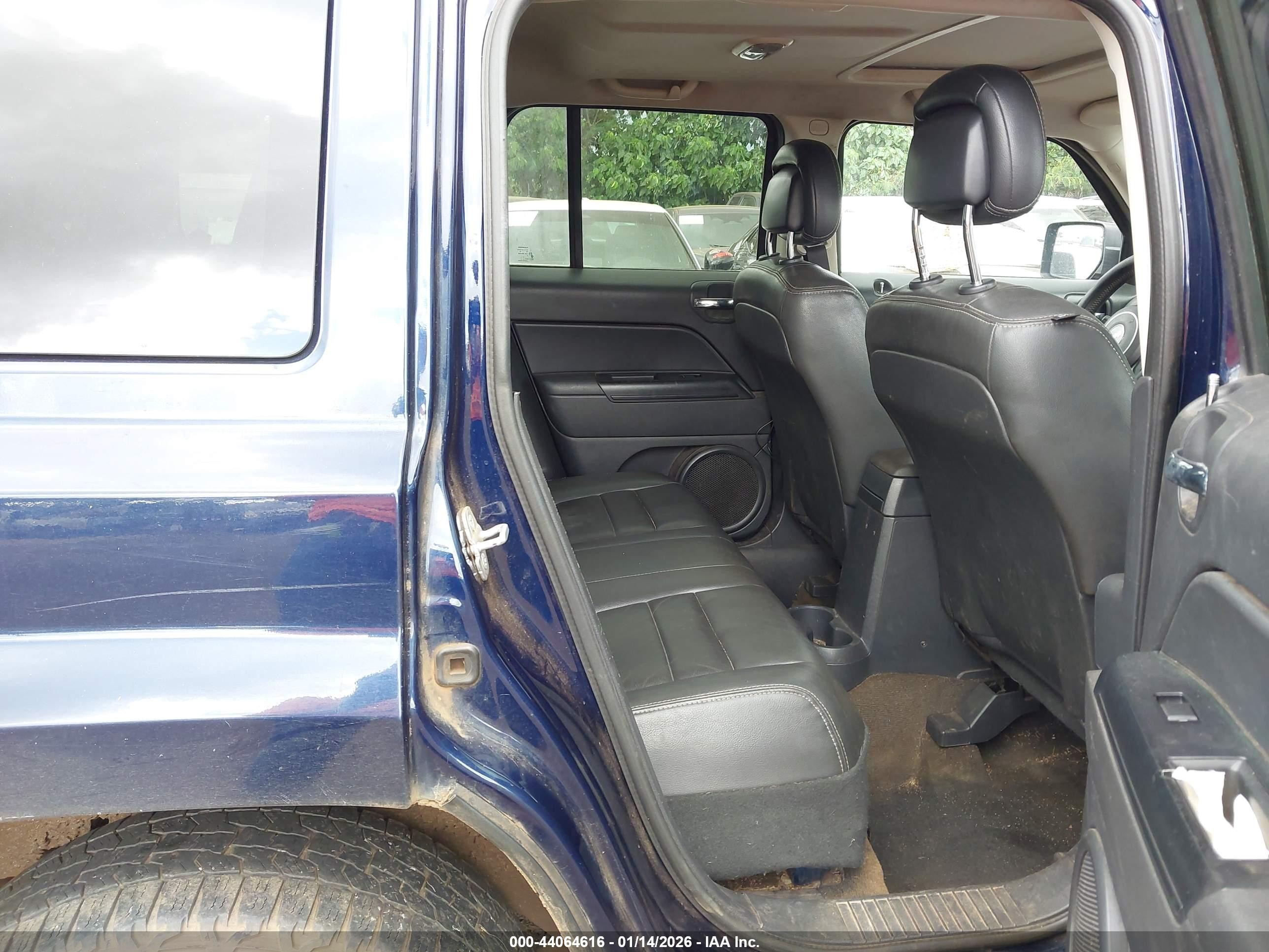 2014 Jeep Patriot High Altitude Синий vin: 1C4NJPFA4ED752764