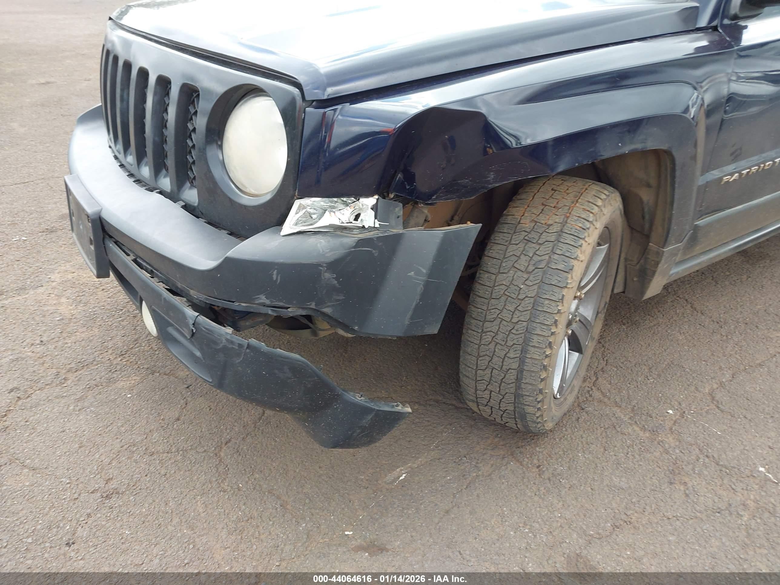 2014 Jeep Patriot High Altitude Синий vin: 1C4NJPFA4ED752764