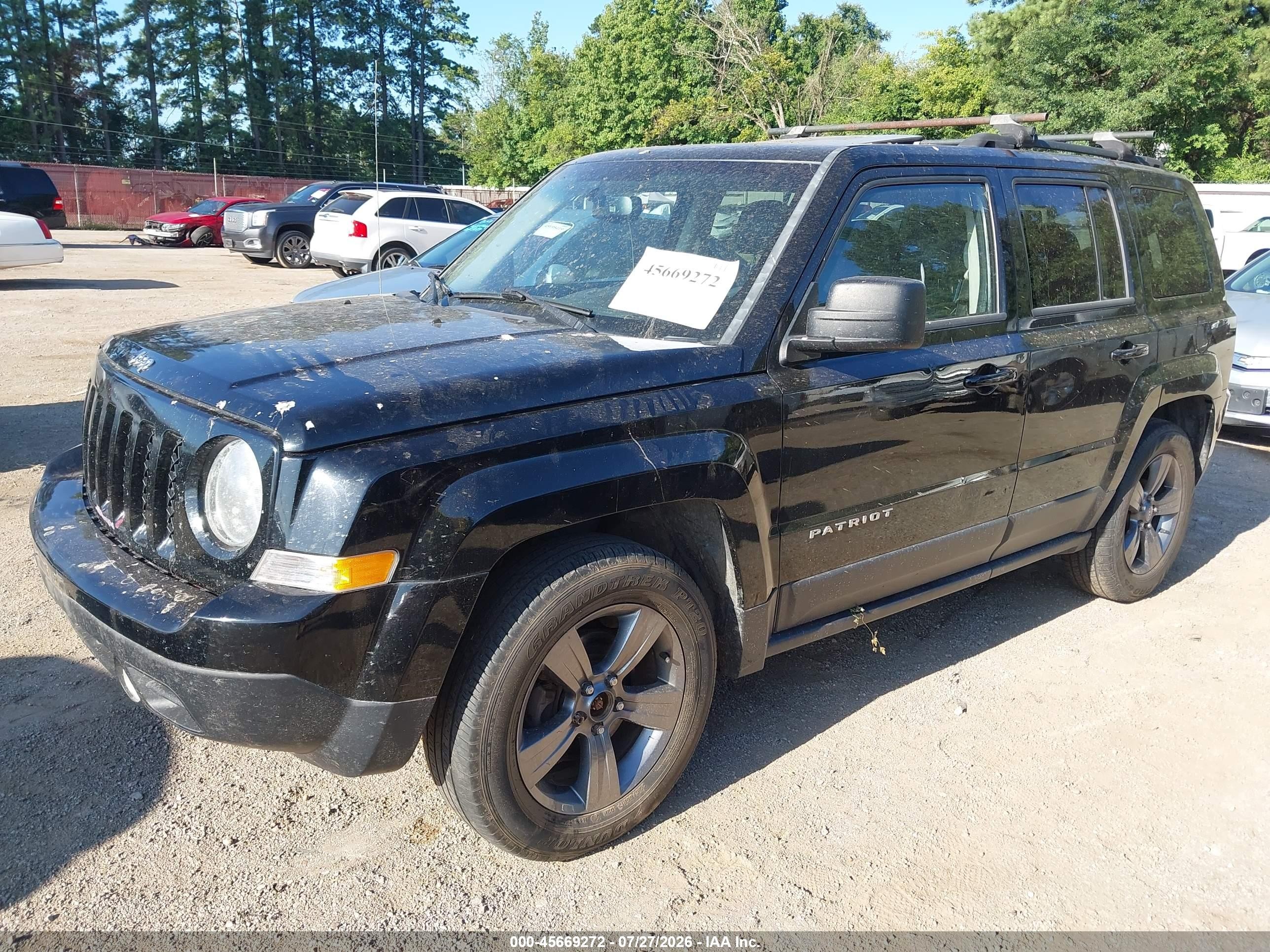 2015 Jeep Patriot High Altitude Edition Black vin: 1C4NJPFA4FD171119