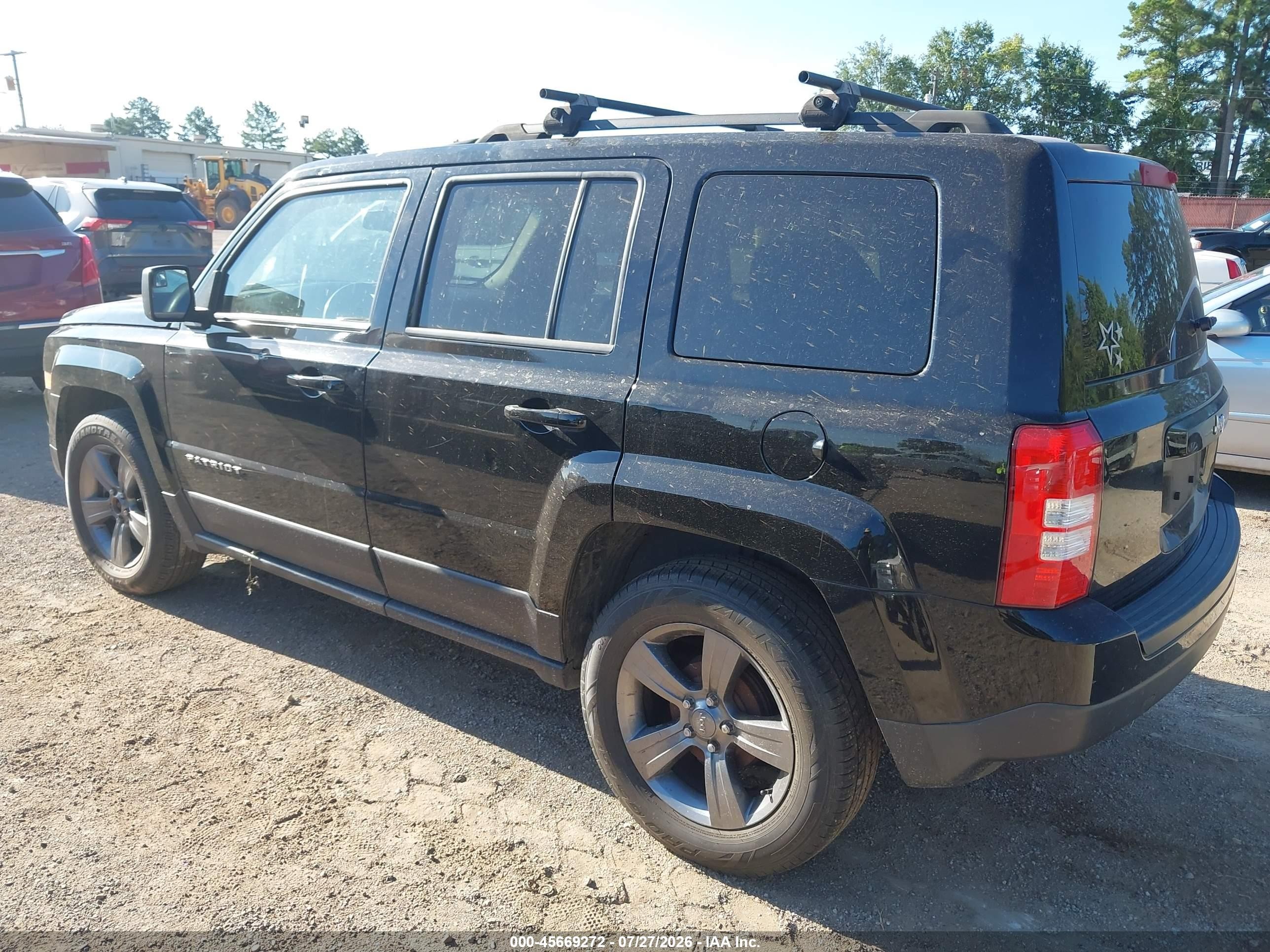 2015 Jeep Patriot High Altitude Edition Black vin: 1C4NJPFA4FD171119