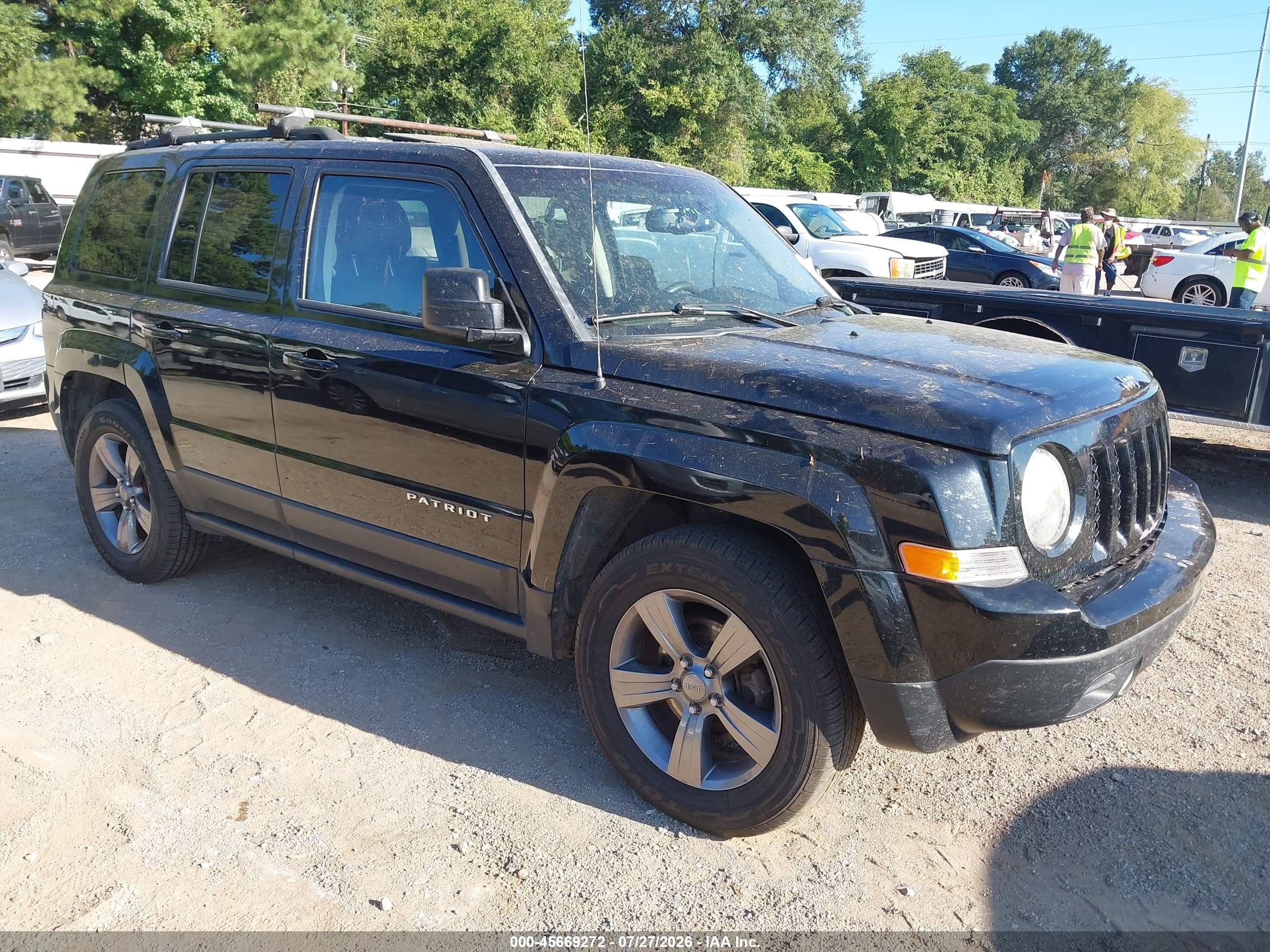 2015 Jeep Patriot High Altitude Edition Черный vin: 1C4NJPFA4FD171119