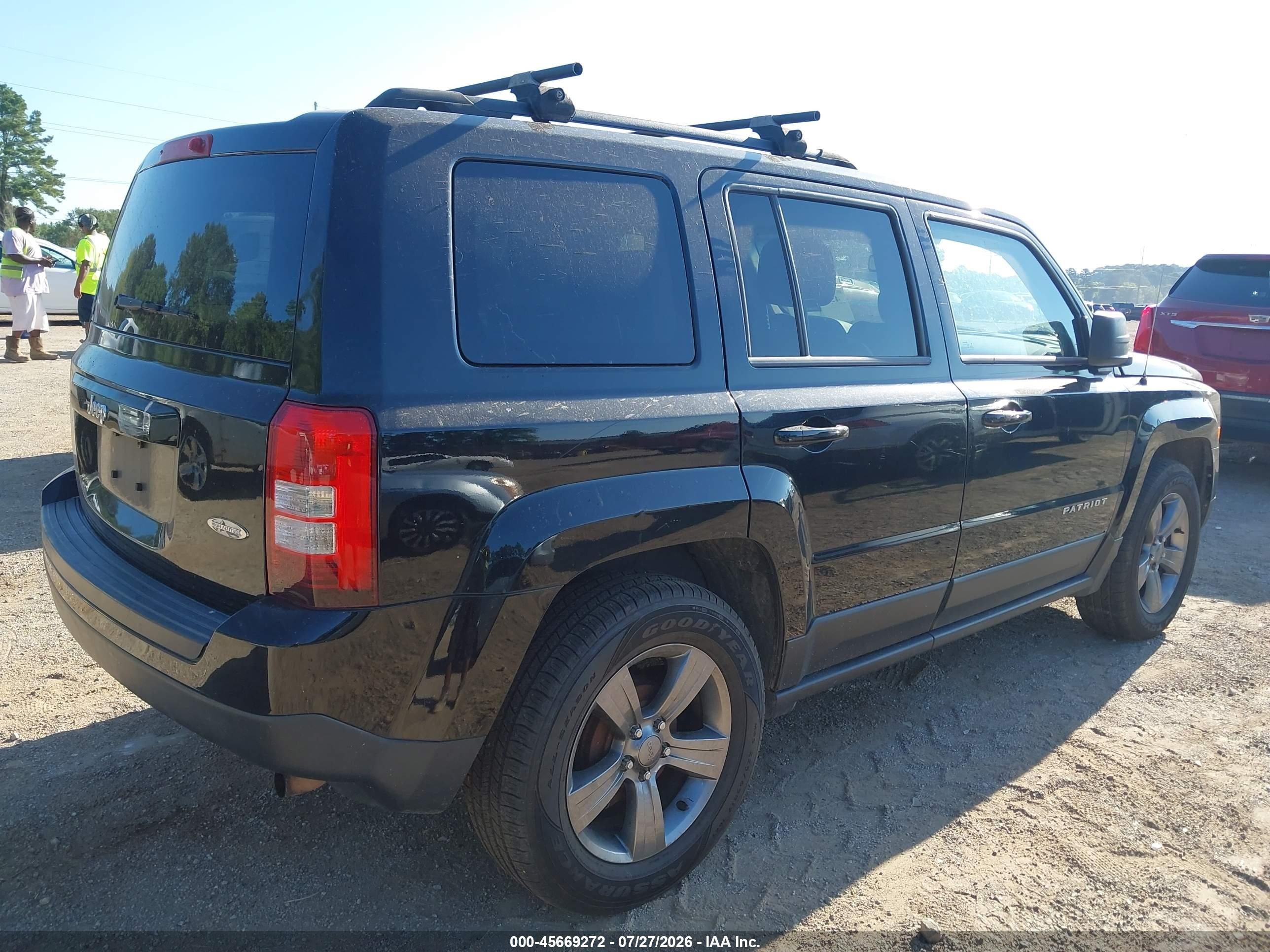 2015 Jeep Patriot High Altitude Edition Black vin: 1C4NJPFA4FD171119