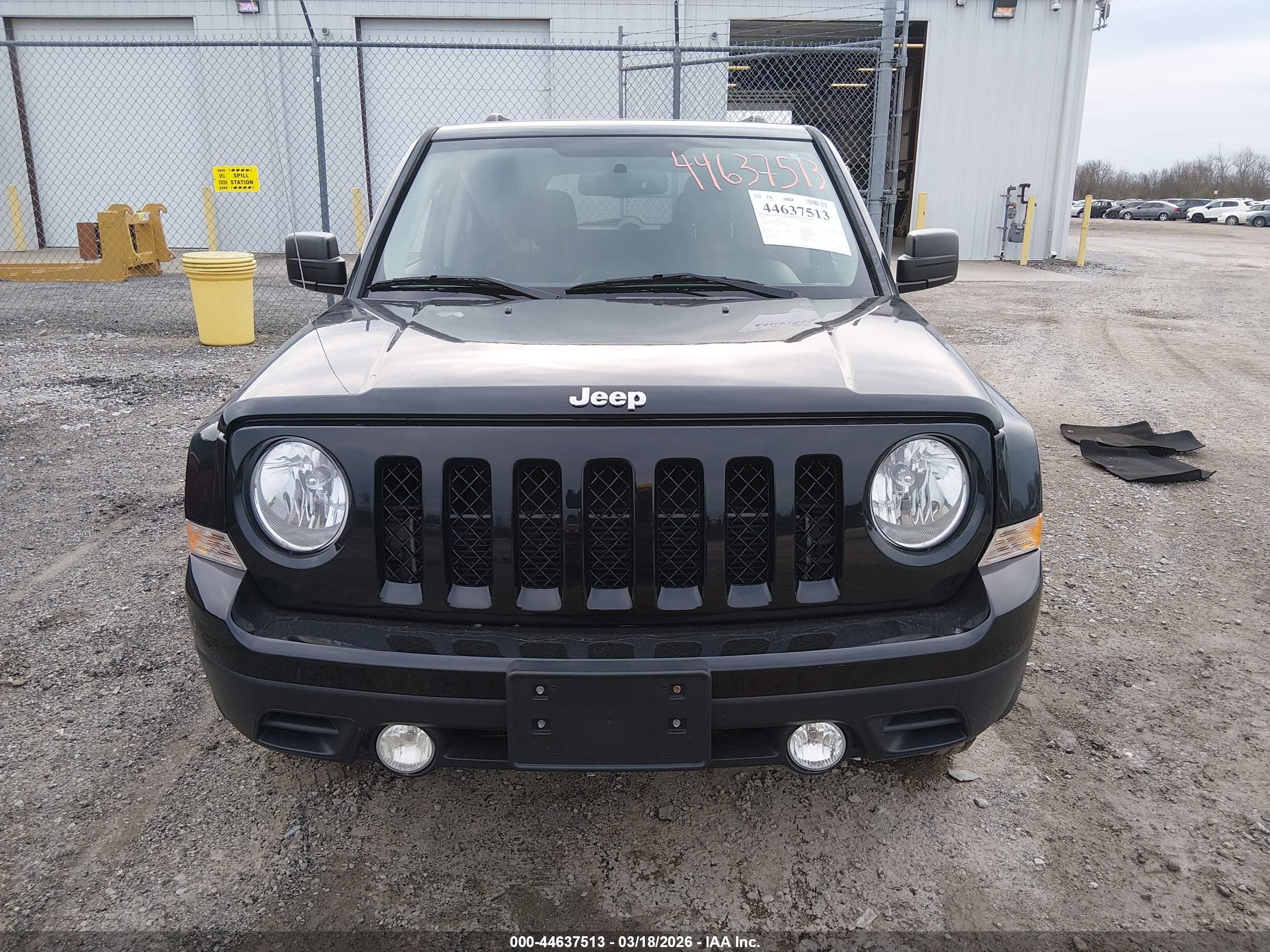 2015 Jeep Patriot High Altitude Edition Black vin: 1C4NJPFA4FD281006