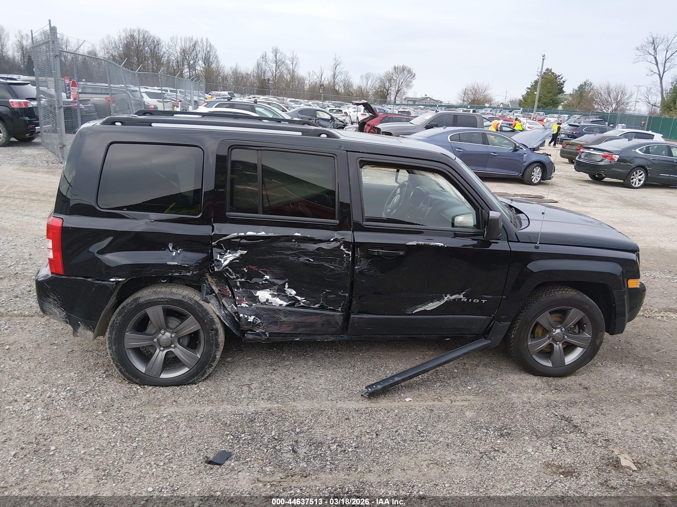 2015 Jeep Patriot High Altitude Edition Black vin: 1C4NJPFA4FD281006