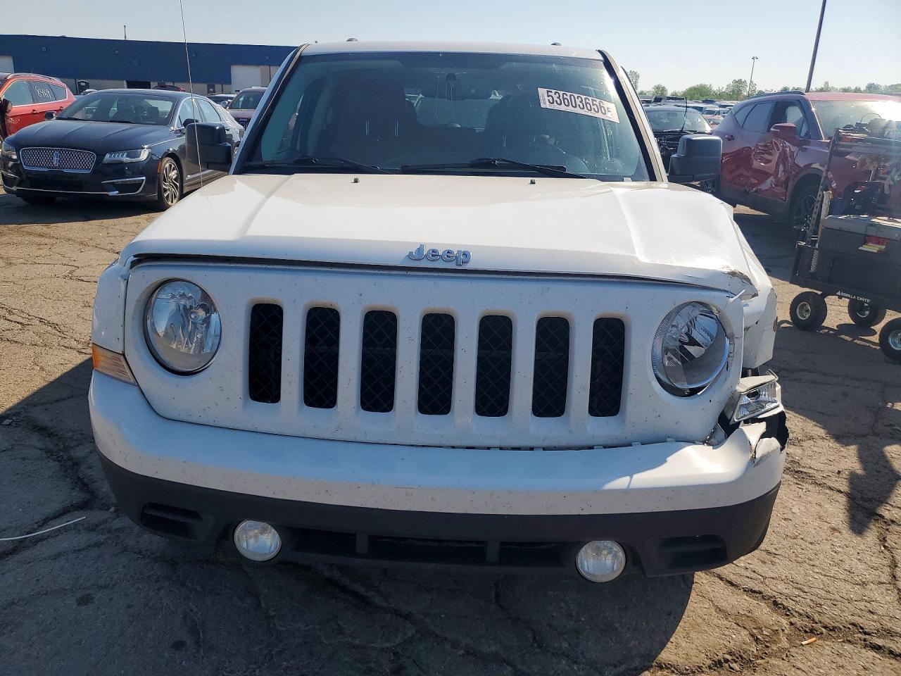 2015 Jeep Patriot Latitude White vin: 1C4NJPFA4FD429638