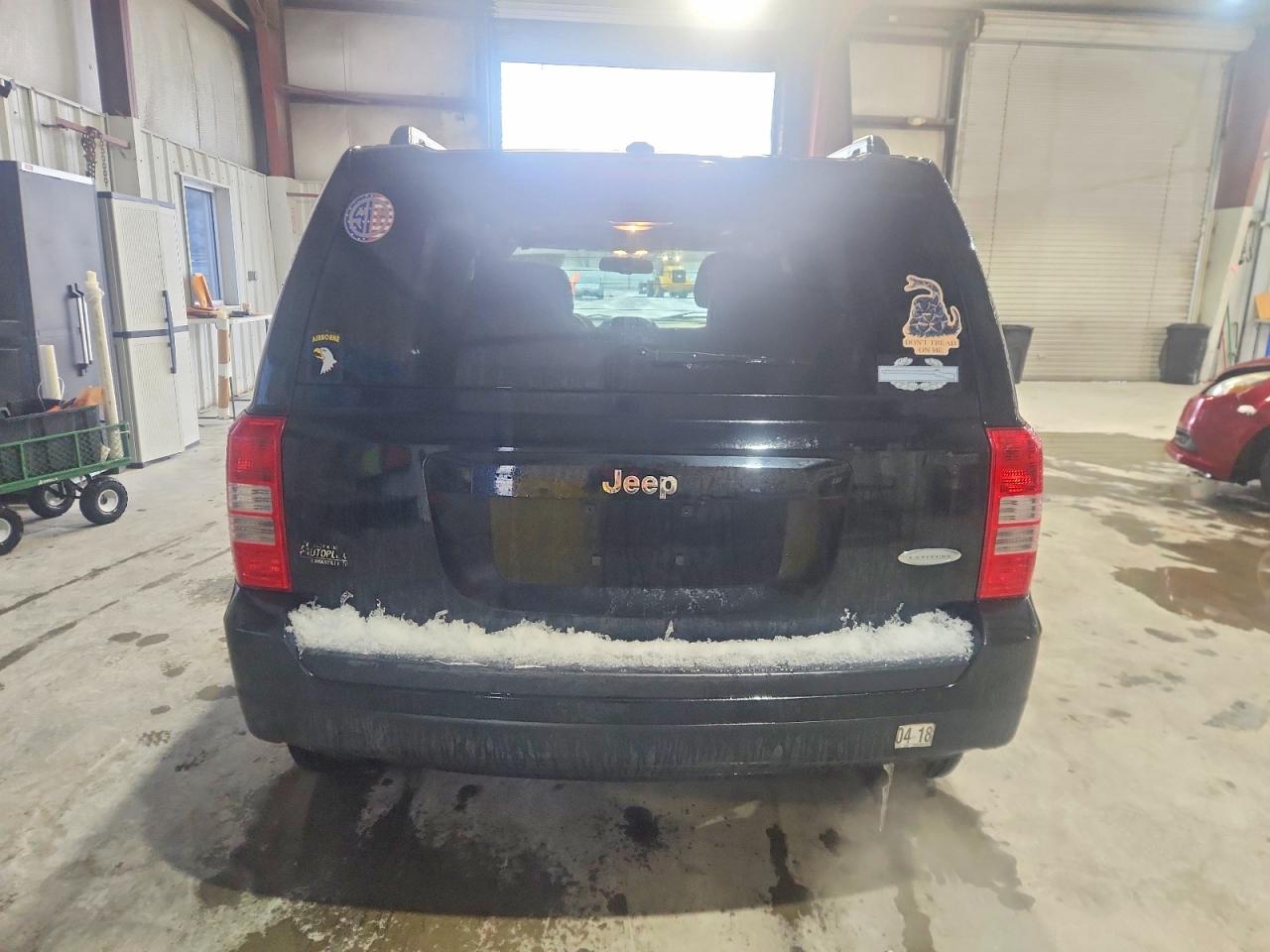 2013 Jeep Patriot Latitude Черный vin: 1C4NJPFA5DD197239