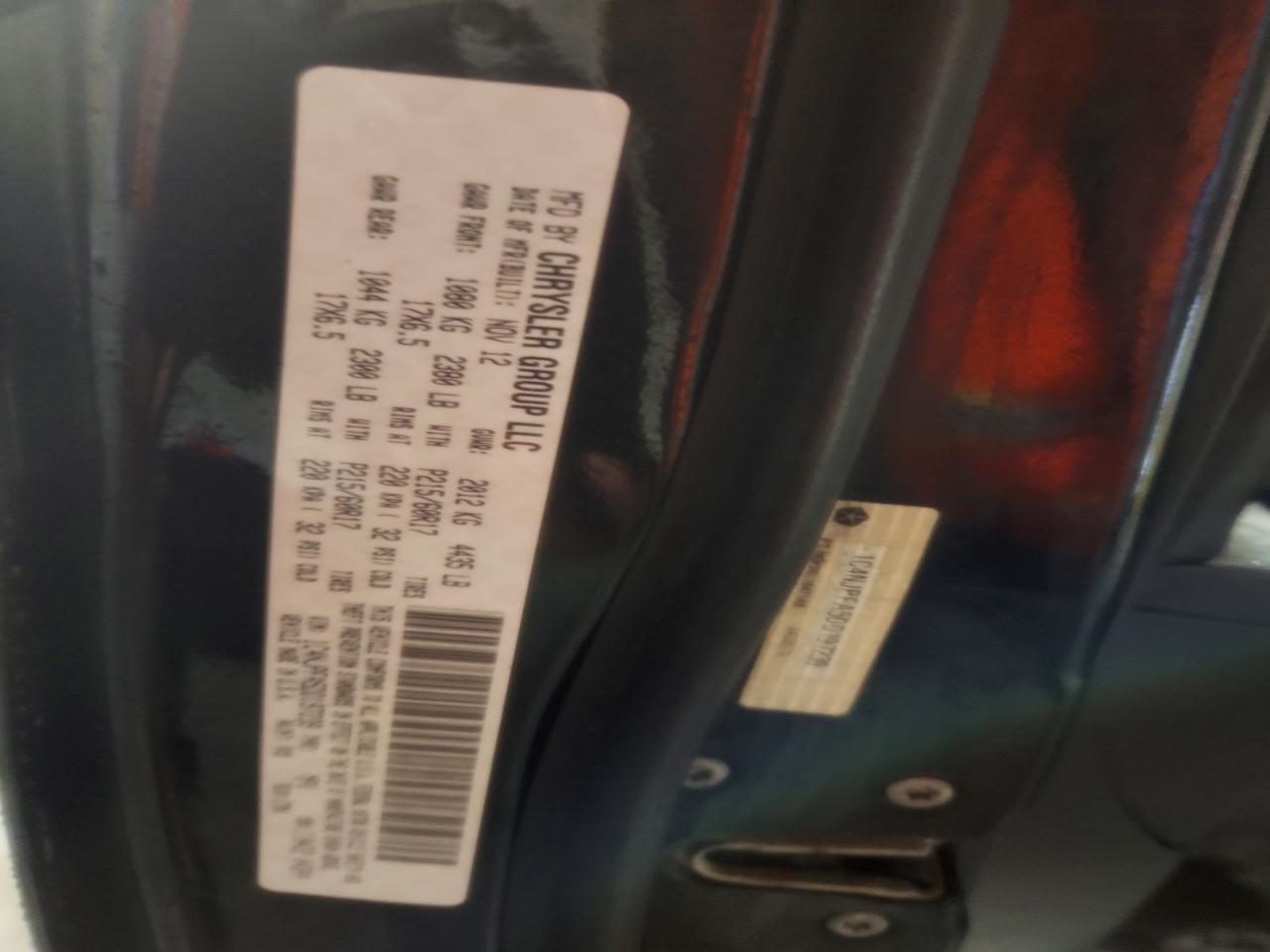 2013 Jeep Patriot Latitude Черный vin: 1C4NJPFA5DD197239