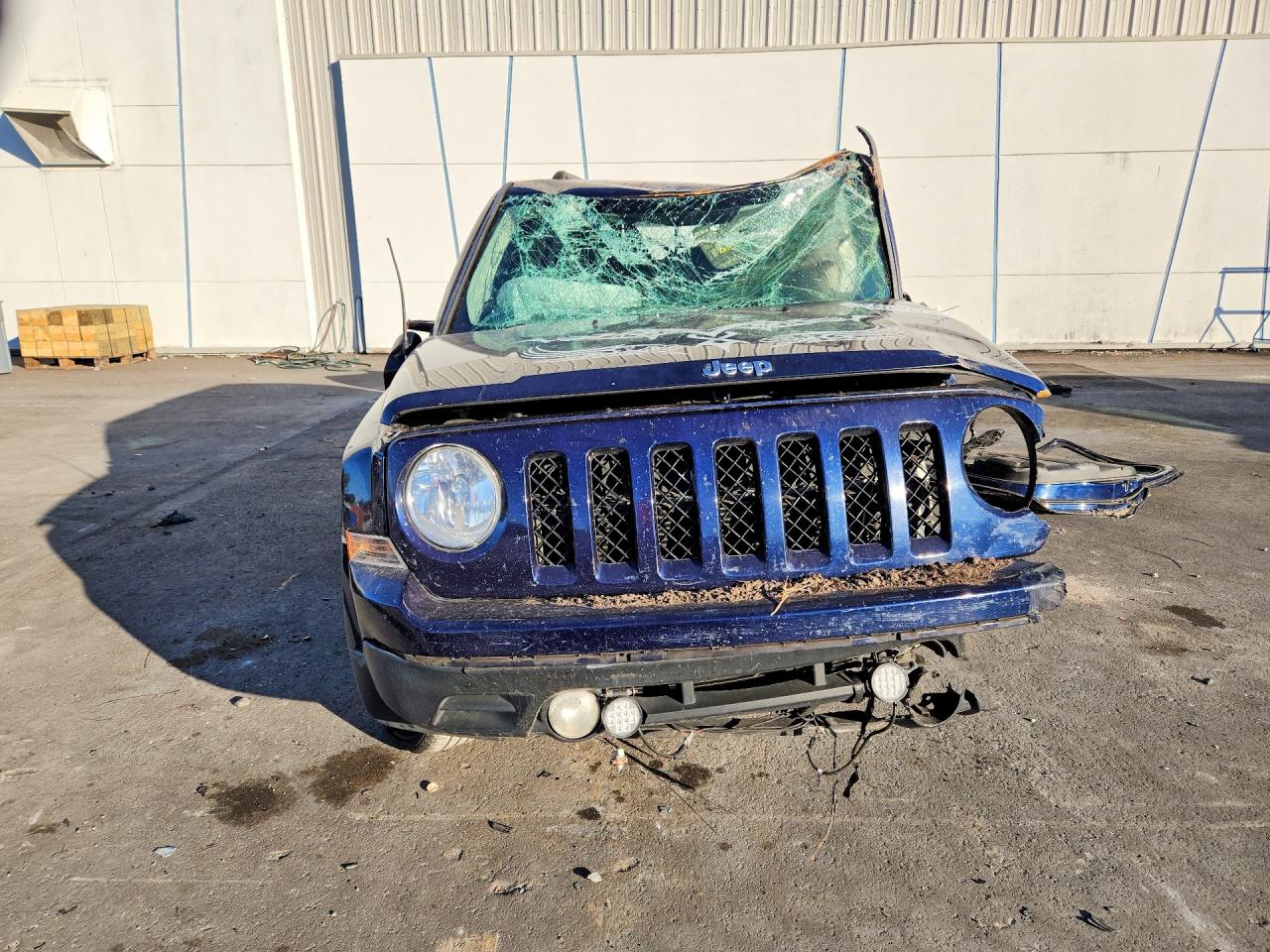 2015 Jeep Patriot Latitude Blue vin: 1C4NJPFA5FD430359