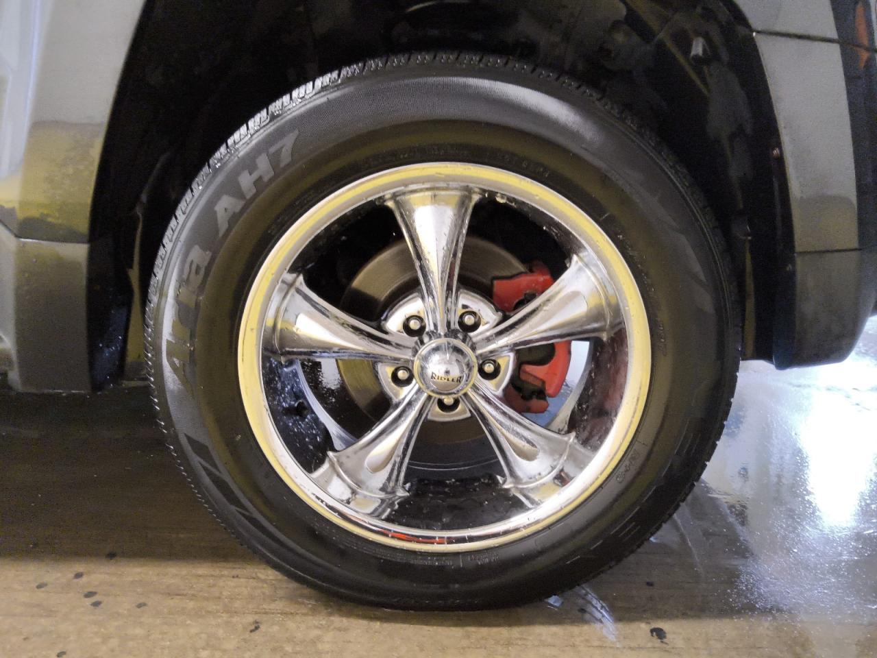 2014 Jeep Patriot Latitude Gray vin: 1C4NJPFA6ED522384 Damage: Right Front Wheel, Curb Rash, 5 To 6 Inches