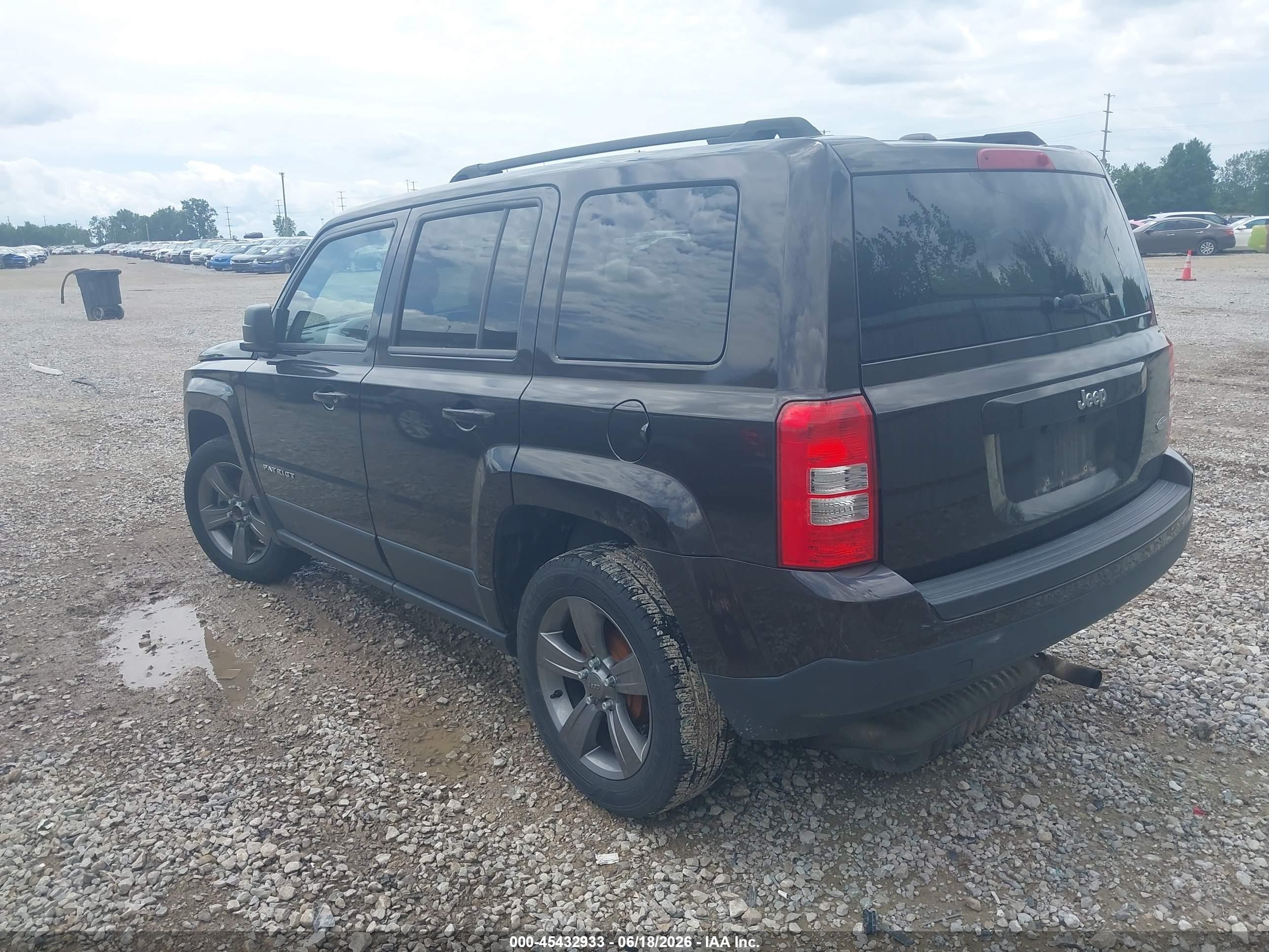 2014 Jeep Patriot High Altitude Gray vin: 1C4NJPFA6ED715411