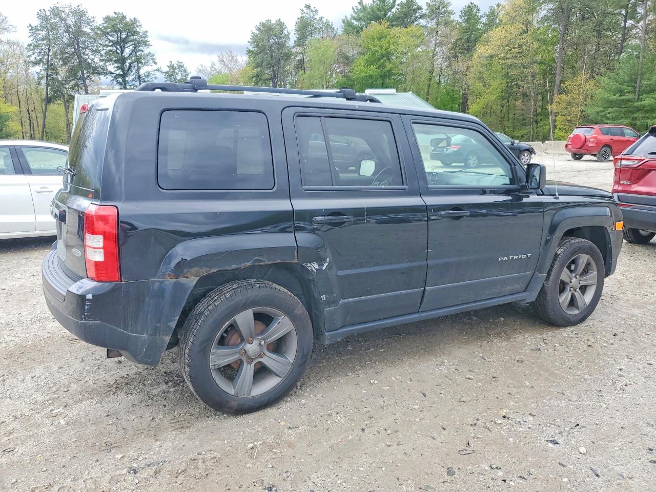 2014 Jeep Patriot Latitude Black vin: 1C4NJPFA6ED889298