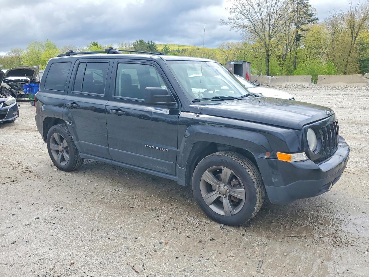 2014 Jeep Patriot Latitude Black vin: 1C4NJPFA6ED889298