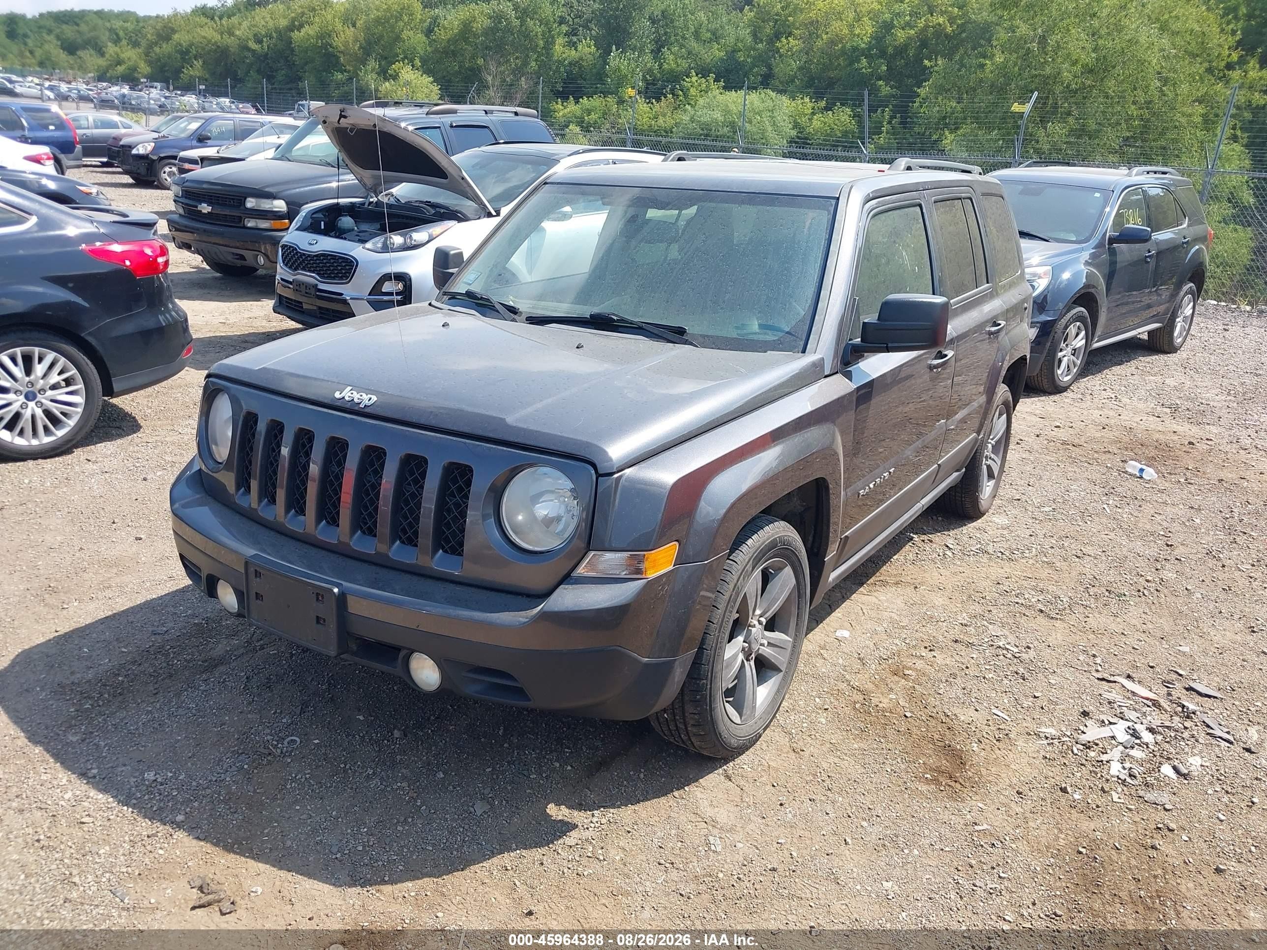 2015 Jeep Patriot High Altitude Edition Серый vin: 1C4NJPFA6FD126392