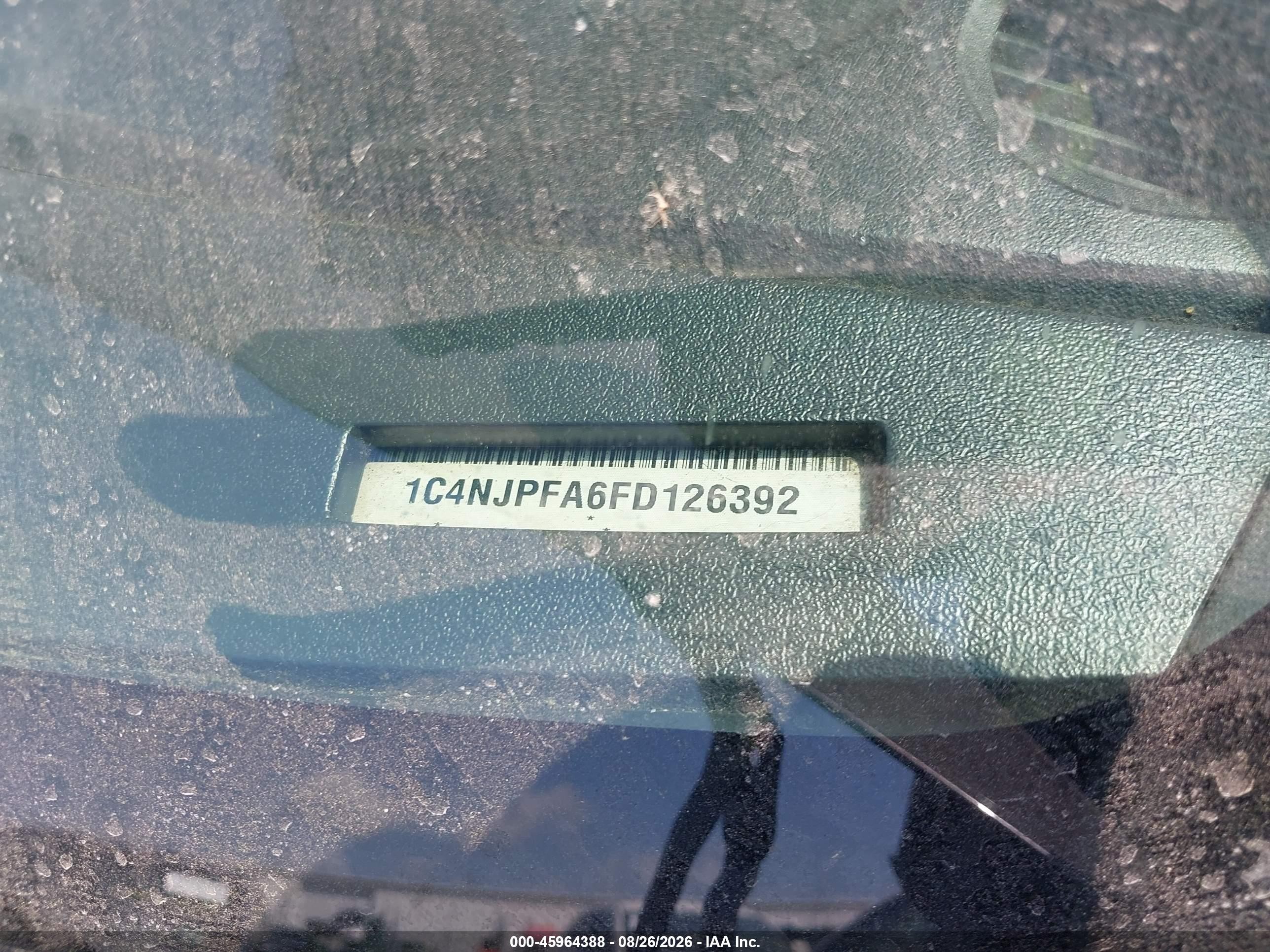2015 Jeep Patriot High Altitude Edition Серый vin: 1C4NJPFA6FD126392