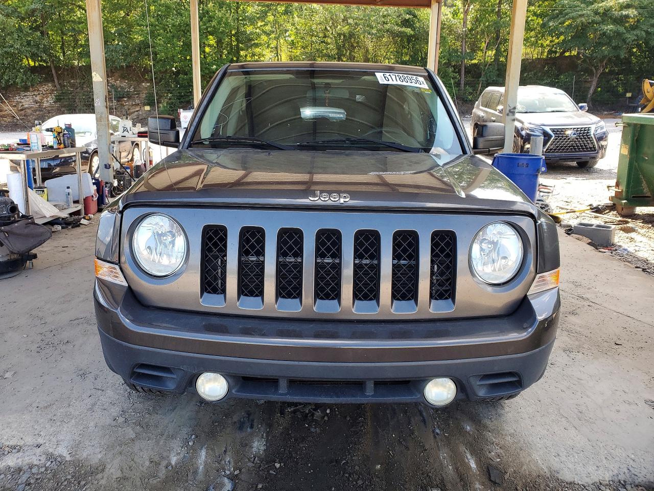 2015 Jeep Patriot Latitude Серый vin: 1C4NJPFA6FD179335