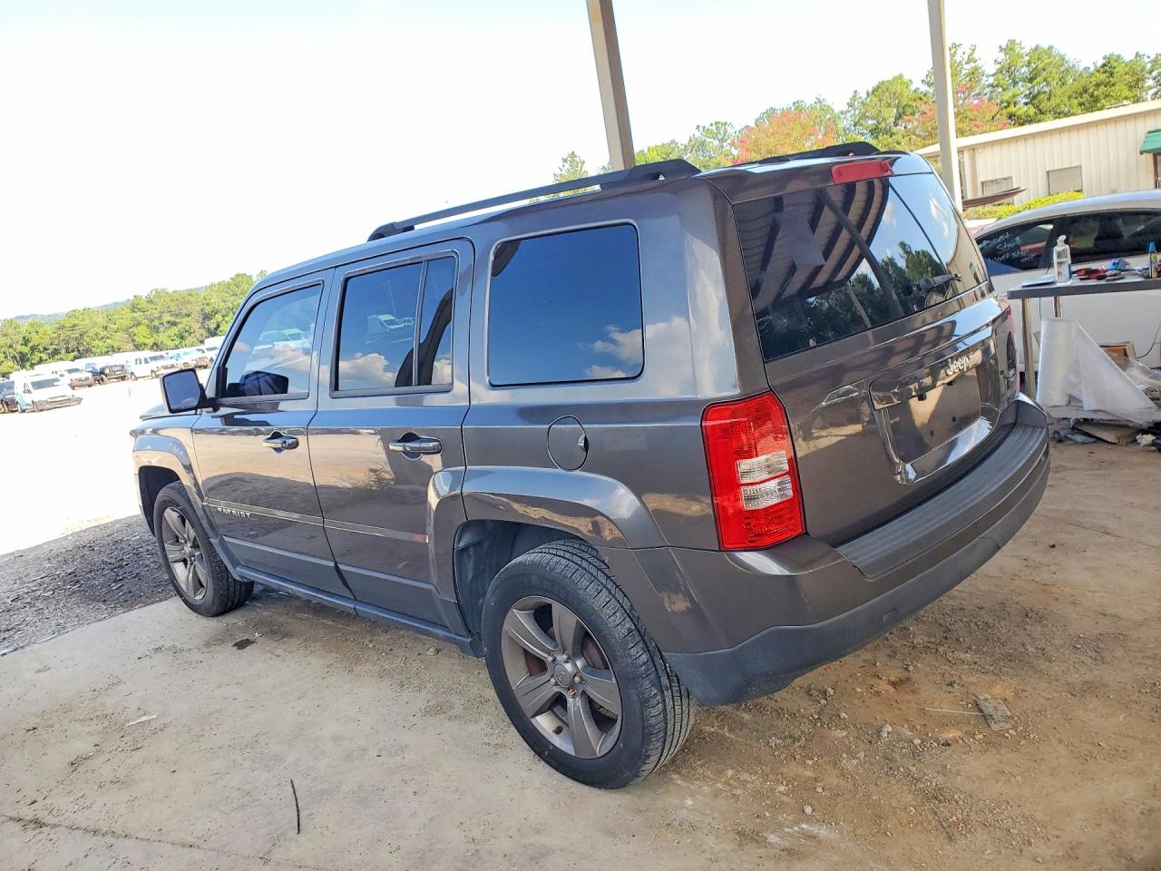 2015 Jeep Patriot Latitude Серый vin: 1C4NJPFA6FD179335