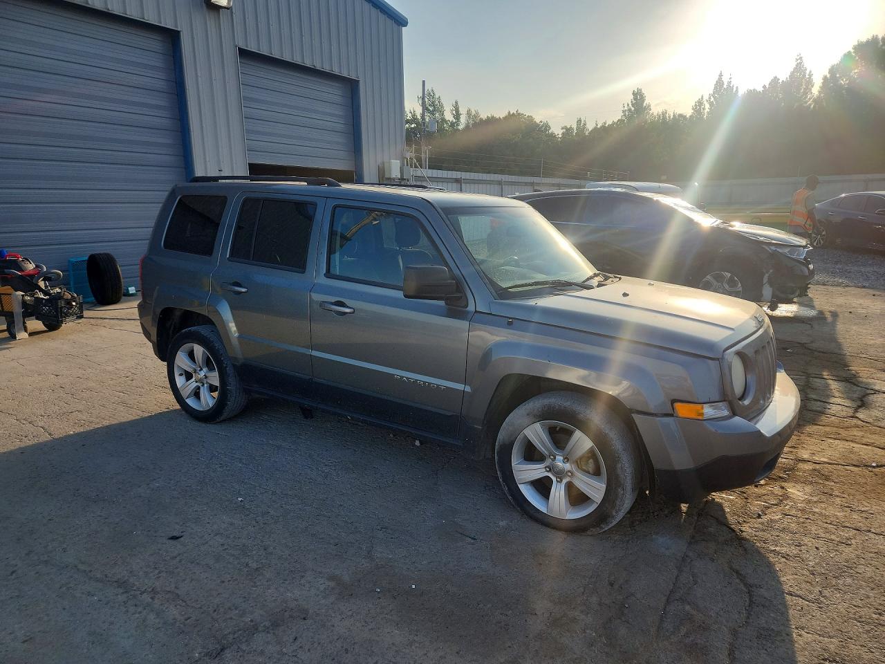 2012 Jeep Patriot Latitude Charcoal vin: 1C4NJPFA7CD707072