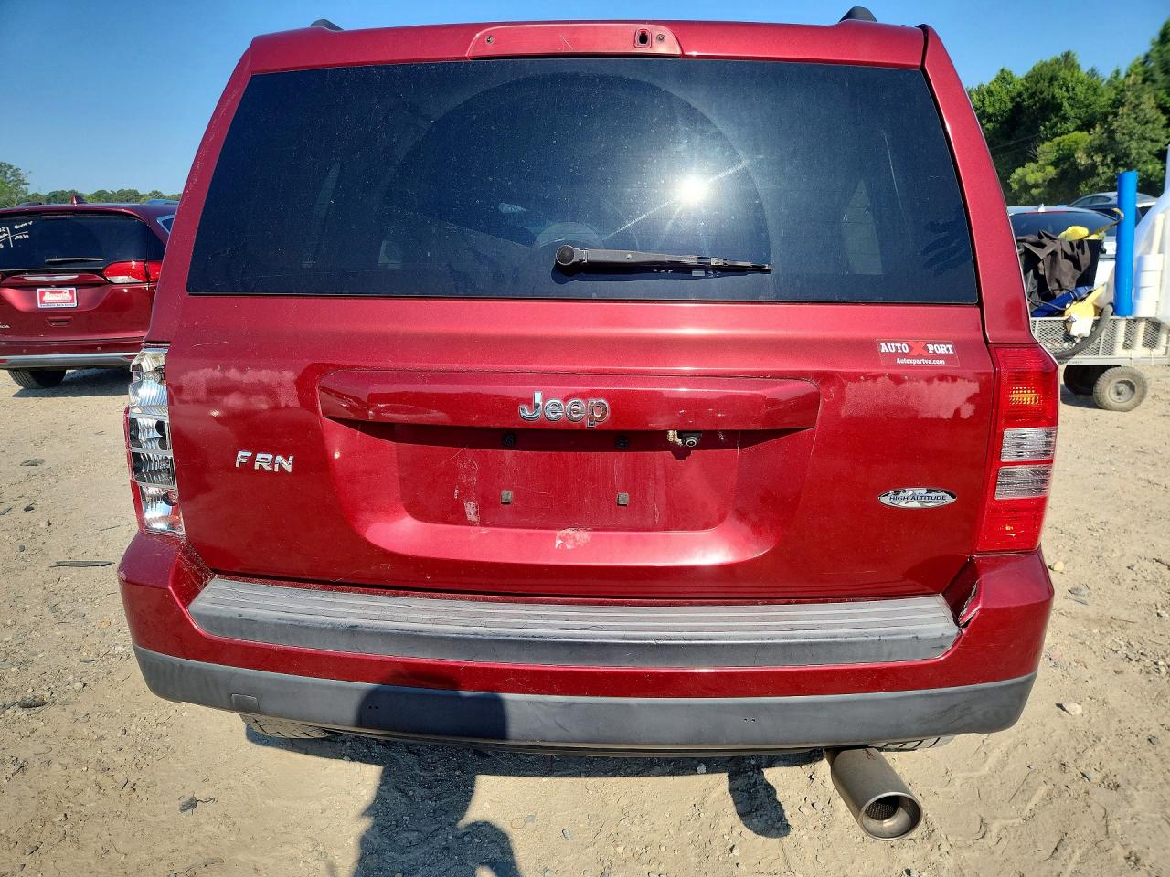 2014 Jeep Patriot Latitude Burgundy vin: 1C4NJPFA7ED667160